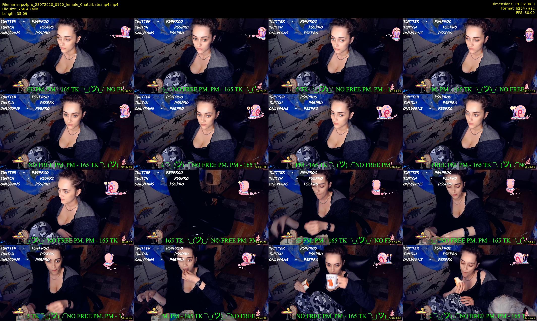 ps4pro — 36 minute Chaturbate female cam show recording, 1080p, Jul 23, 2020