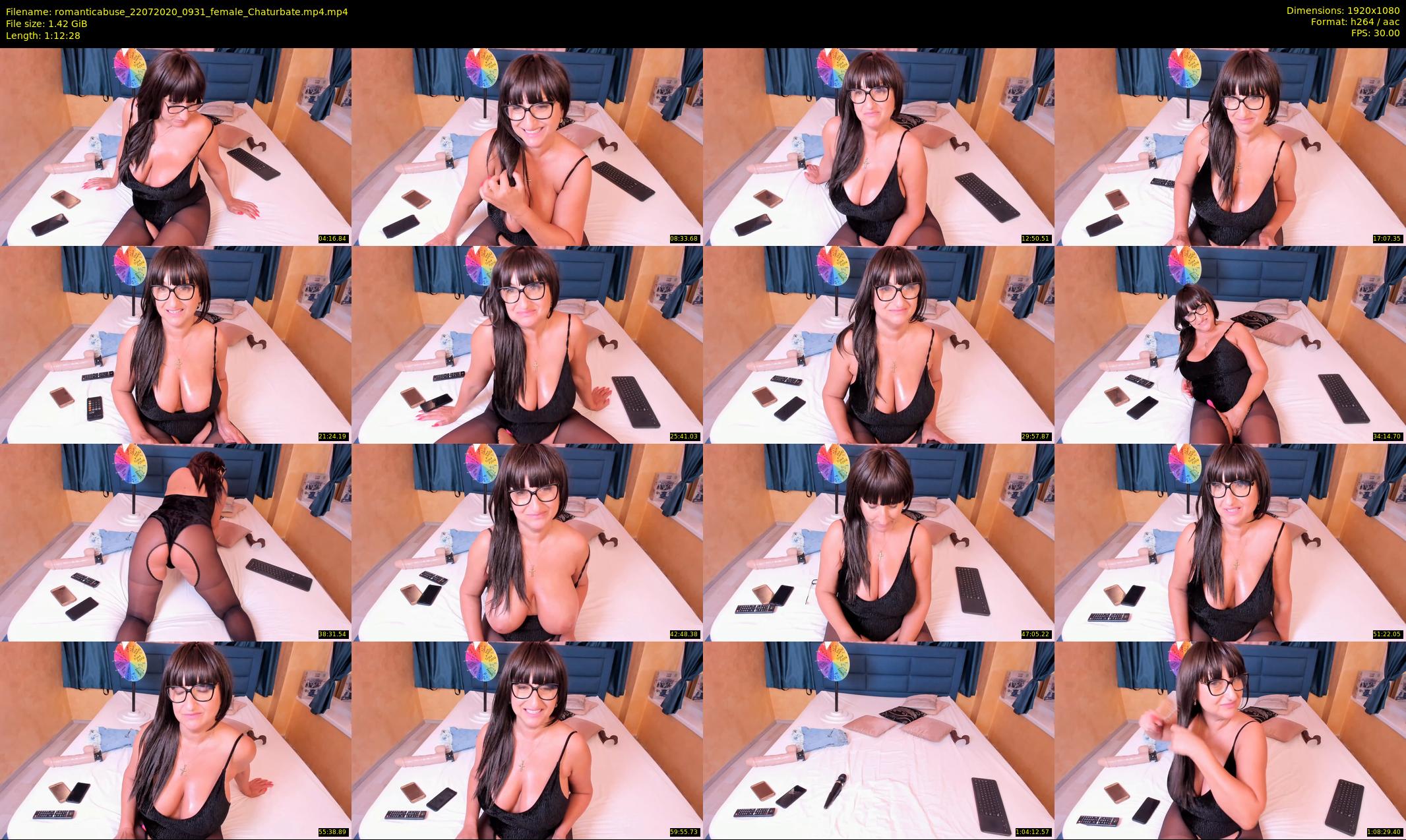 romanticabuse — 73 minute Chaturbate female cam show recording, 1080p, Jul 22, 2020
