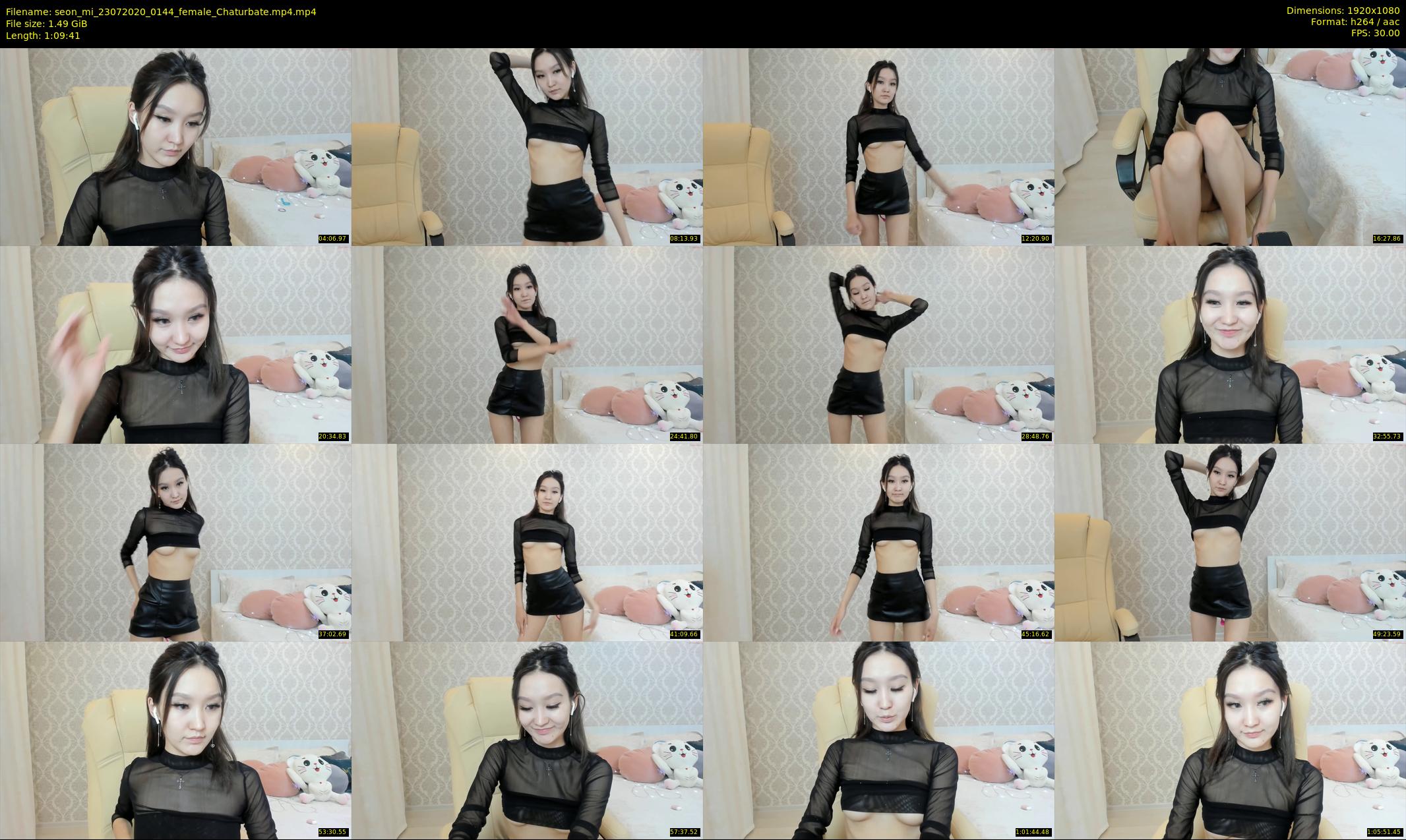 seon_mi — 70 minute Chaturbate female cam show recording, 1080p, Jul 23, 2020