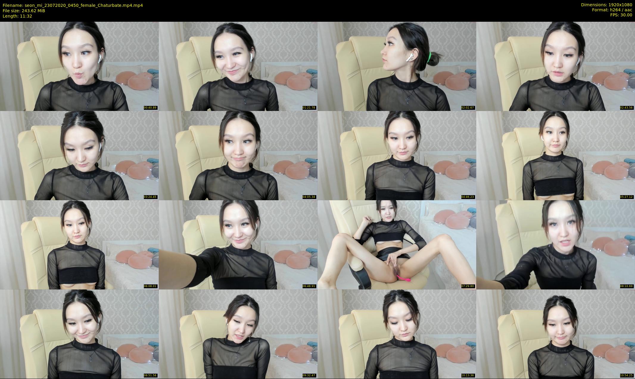 seon_mi — 12 minute Chaturbate female cam show recording, 1080p, Jul 23, 2020
