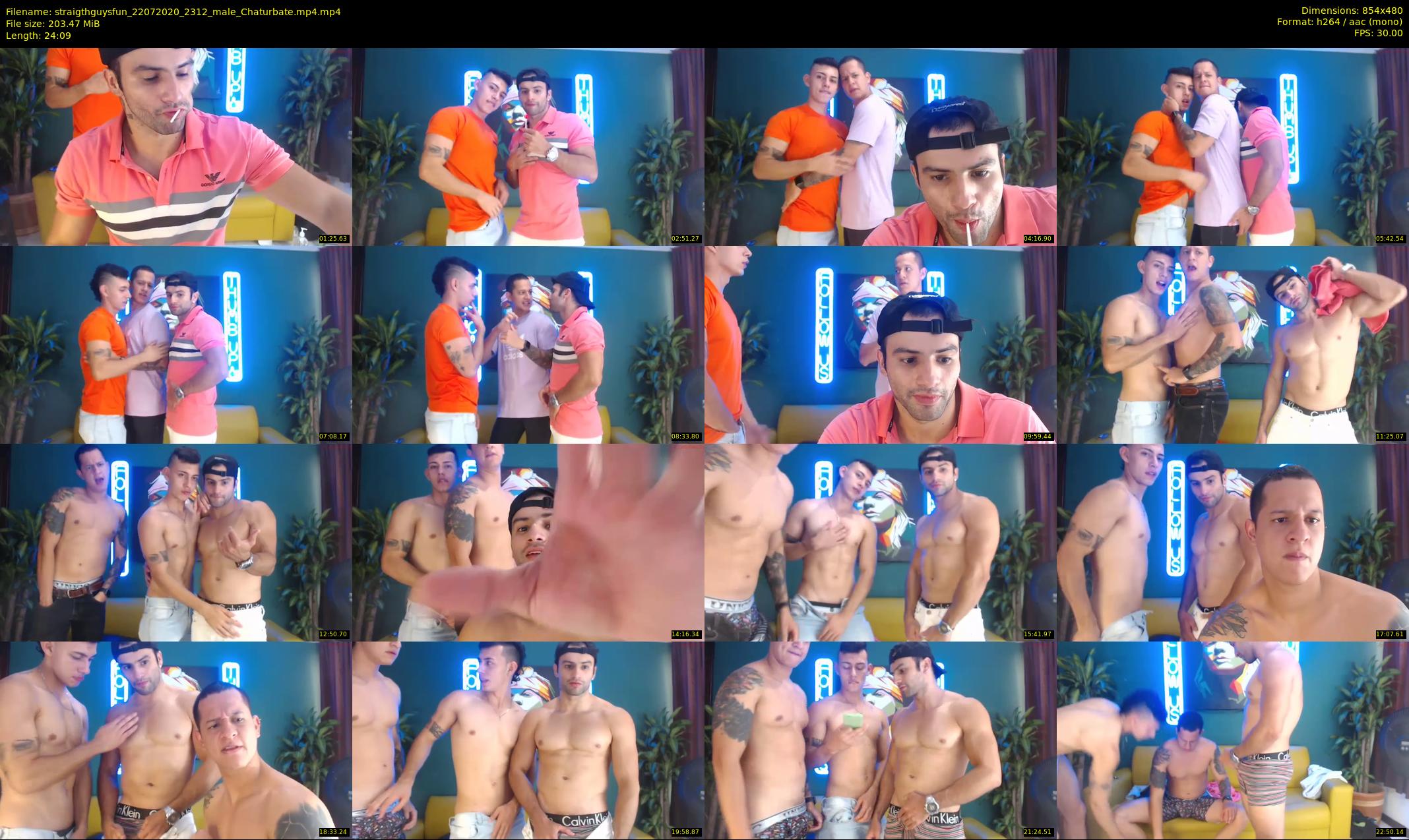 straigthguysfun — 25 minute Chaturbate male cam show recording, 480p, Jul 22, 2020