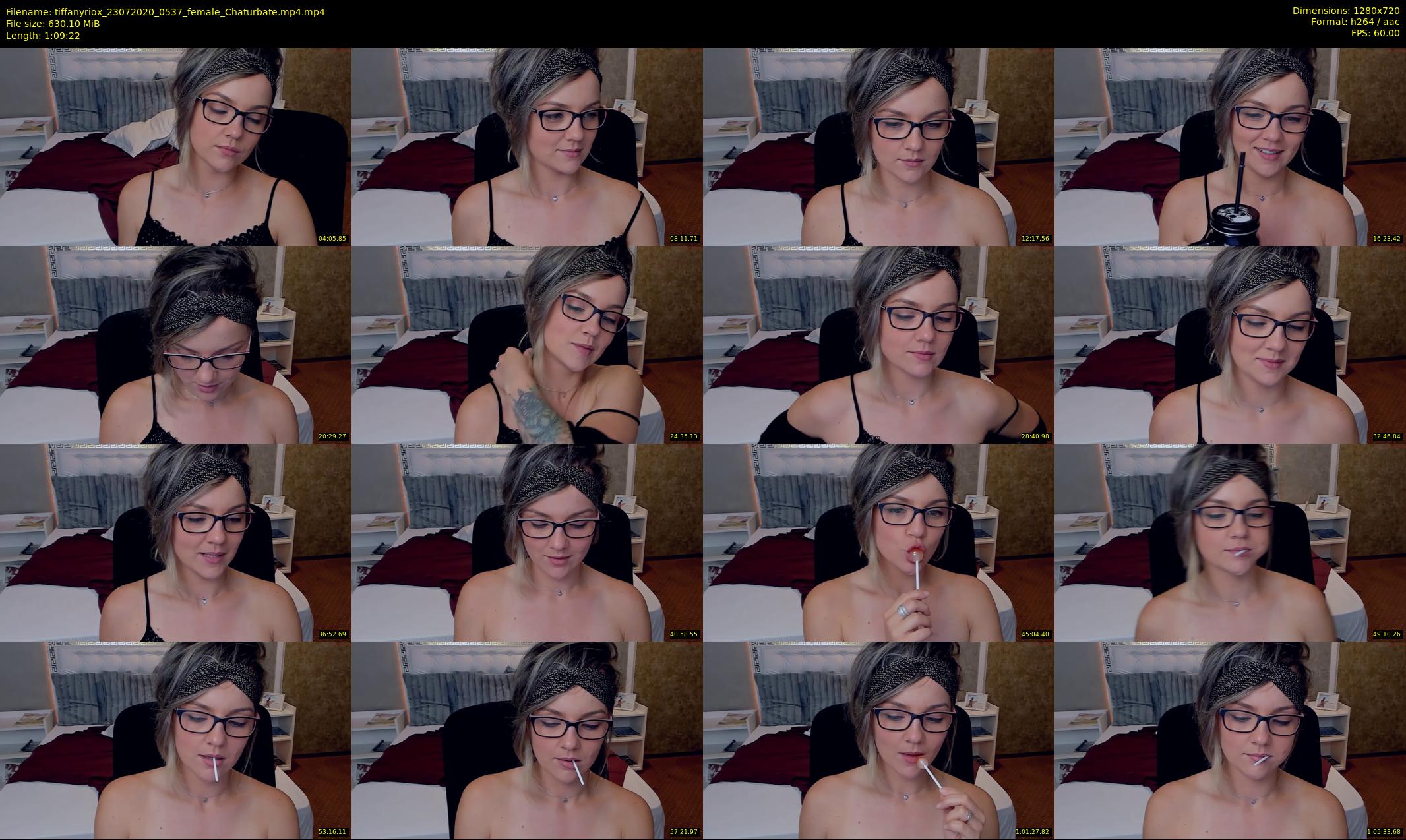 tiffanyriox — 70 minute Chaturbate female cam show recording, 720p, Jul 23, 2020
