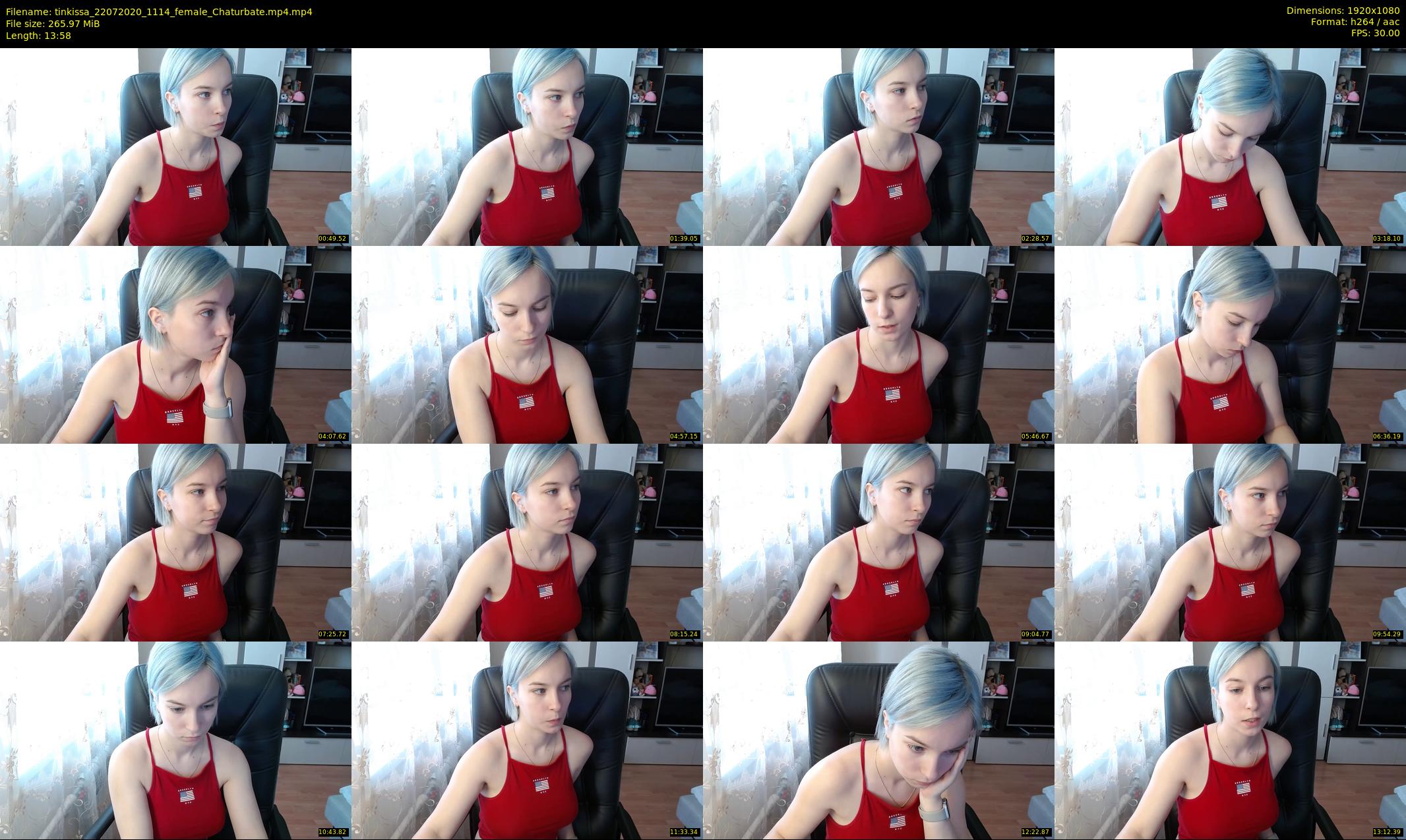 tinkissa — 14 minute Chaturbate couple cam show recording, 1080p, Jul 22, 2020