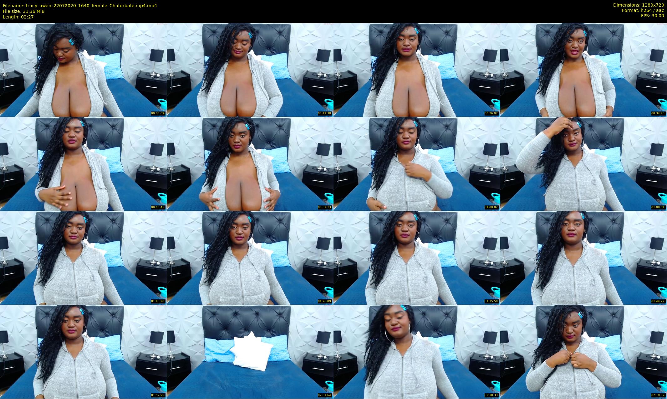 tracy_owen — 3 minute Chaturbate female cam show recording, 720p, Jul 22, 2020