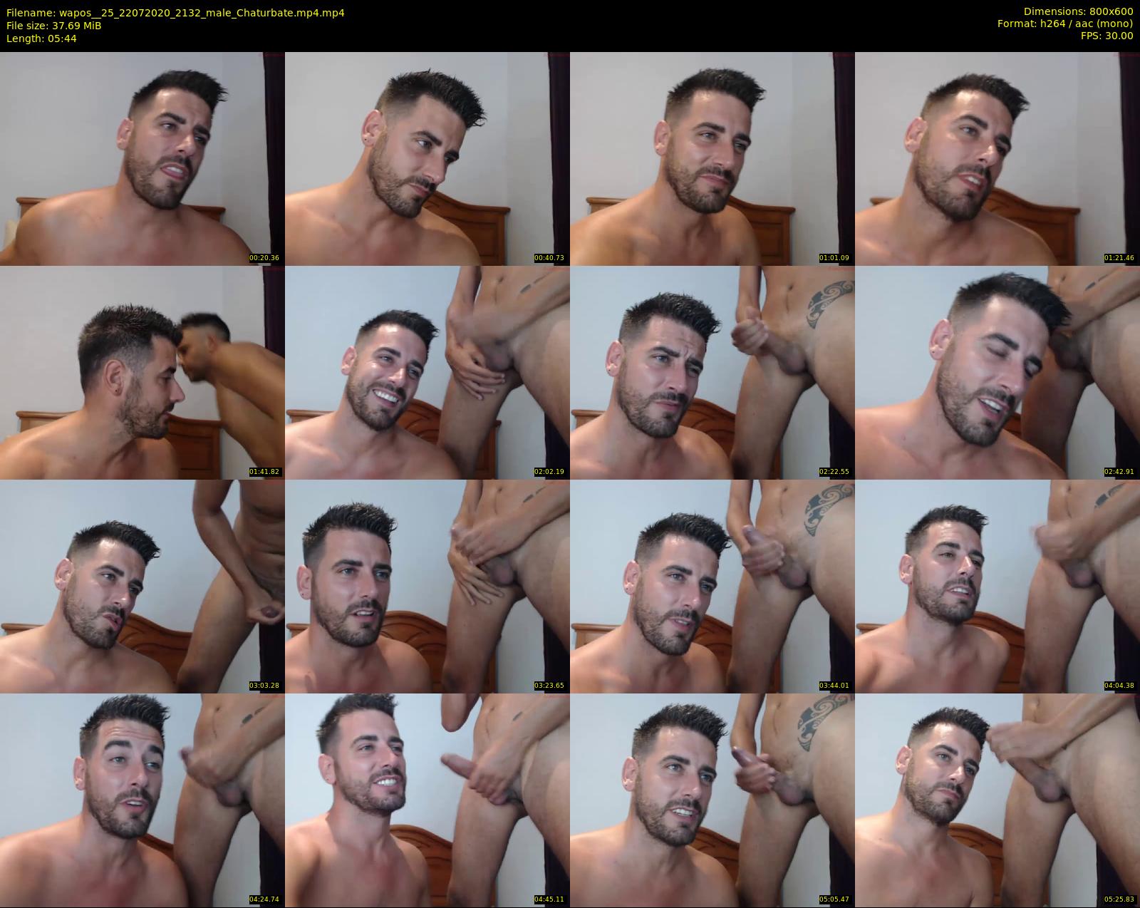 wapos__25 — 6 minute Chaturbate male cam show recording, 480p, Jul 22, 2020