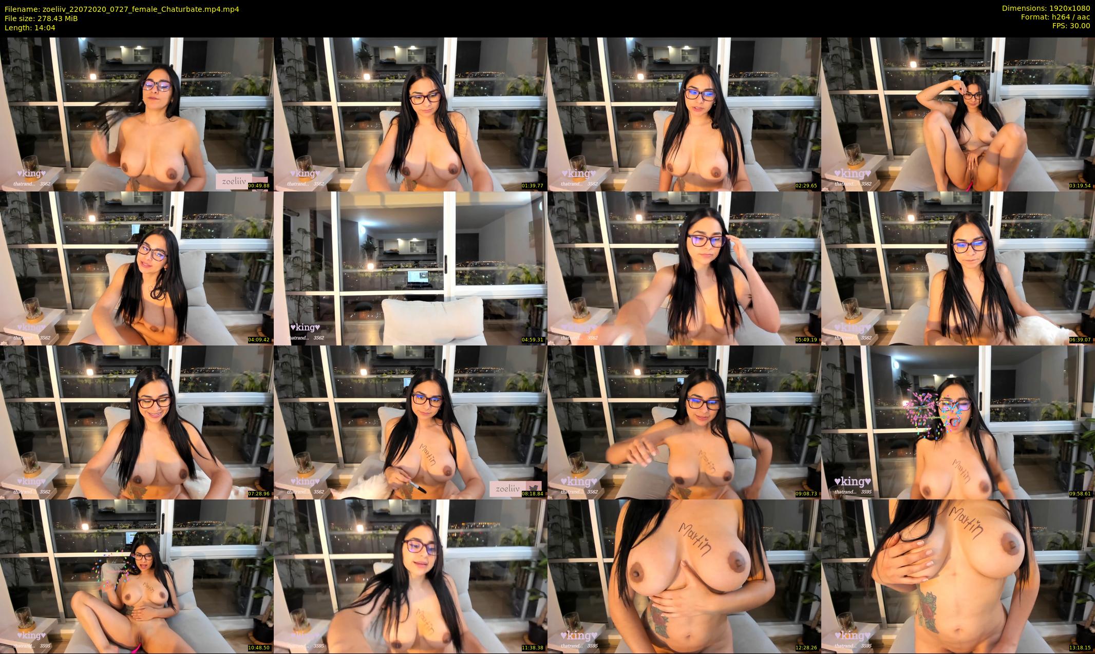 zoeliiv — 15 minute Chaturbate female cam show recording, 1080p, Jul 22, 2020