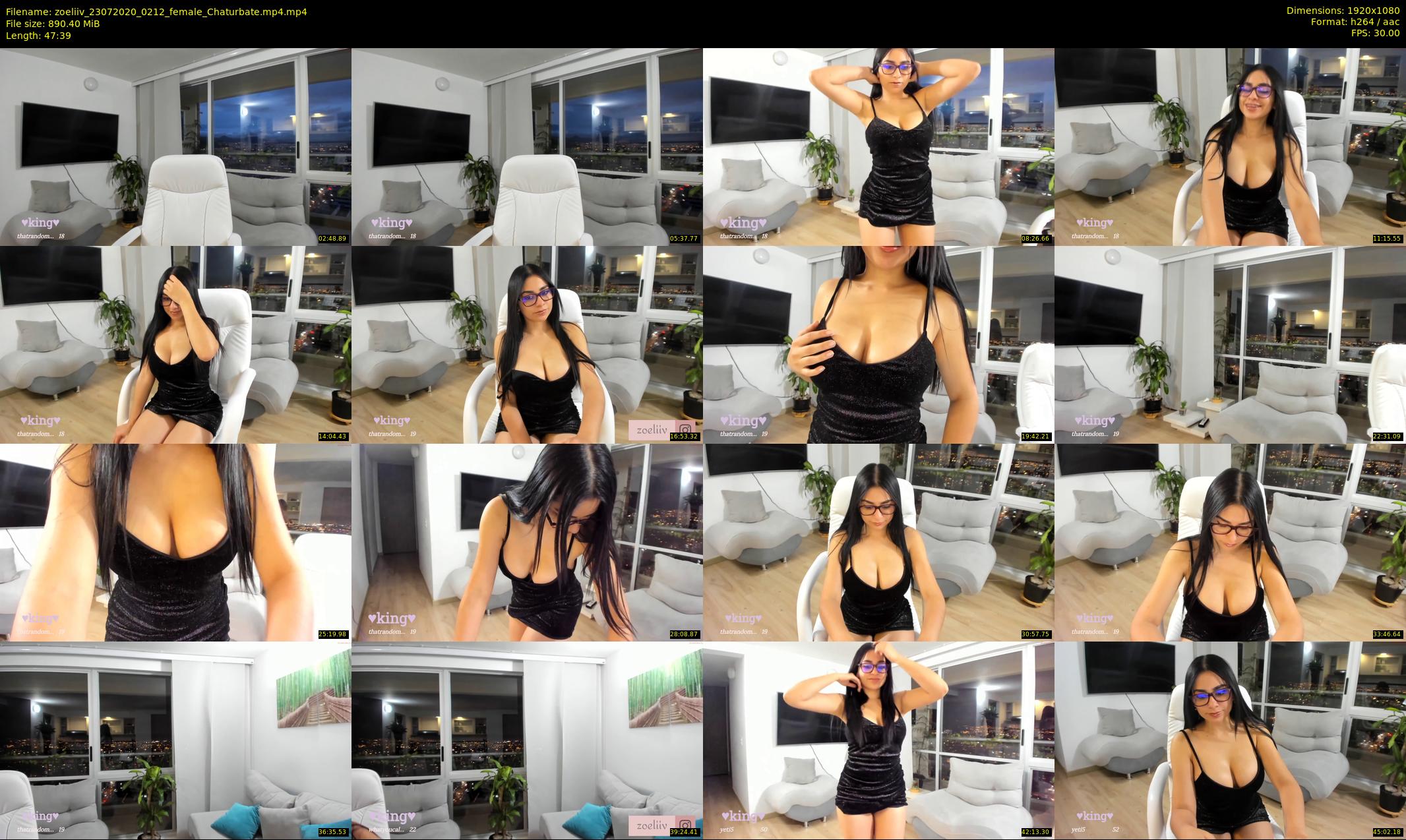 zoeliiv — 48 minute Chaturbate female cam show recording, 1080p, Jul 23, 2020
