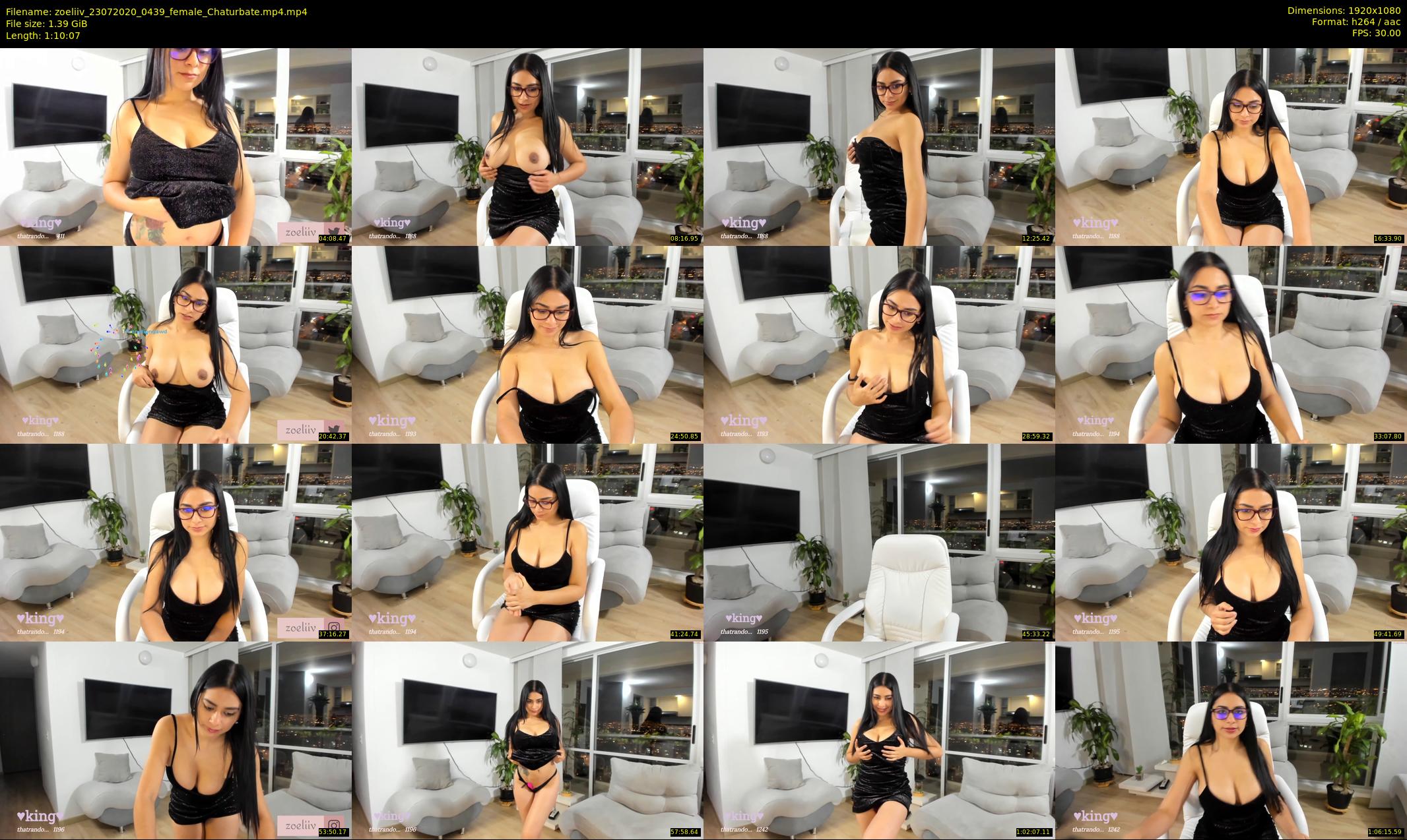 zoeliiv — 71 minute Chaturbate female cam show recording, 1080p, Jul 23, 2020