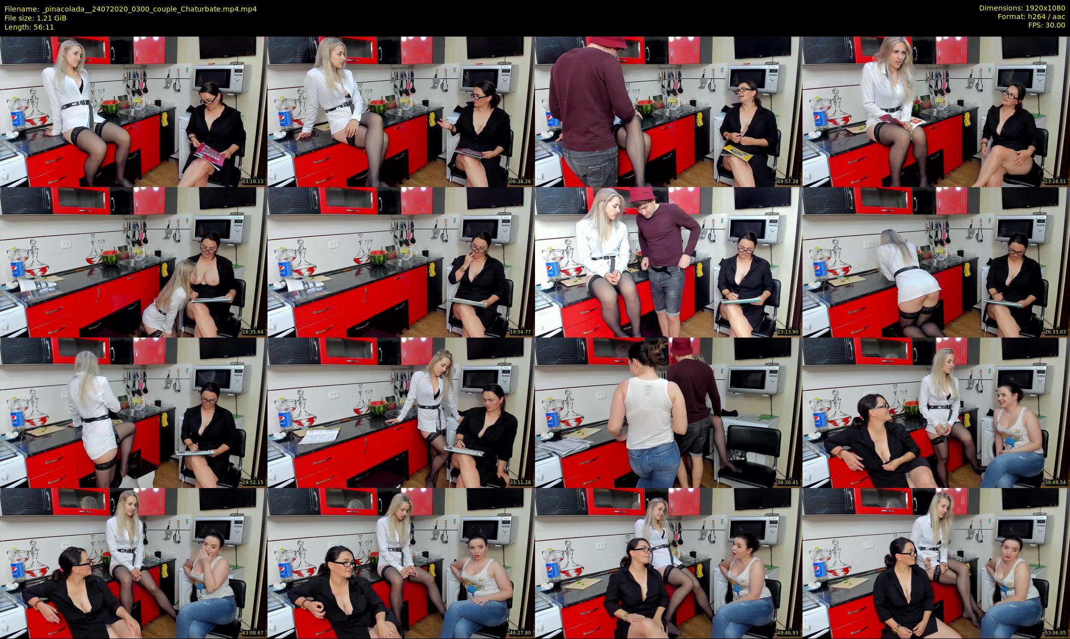 _pinacolada_ — 57 minute Chaturbate couple cam show recording, 1080p, Jul 24, 2020