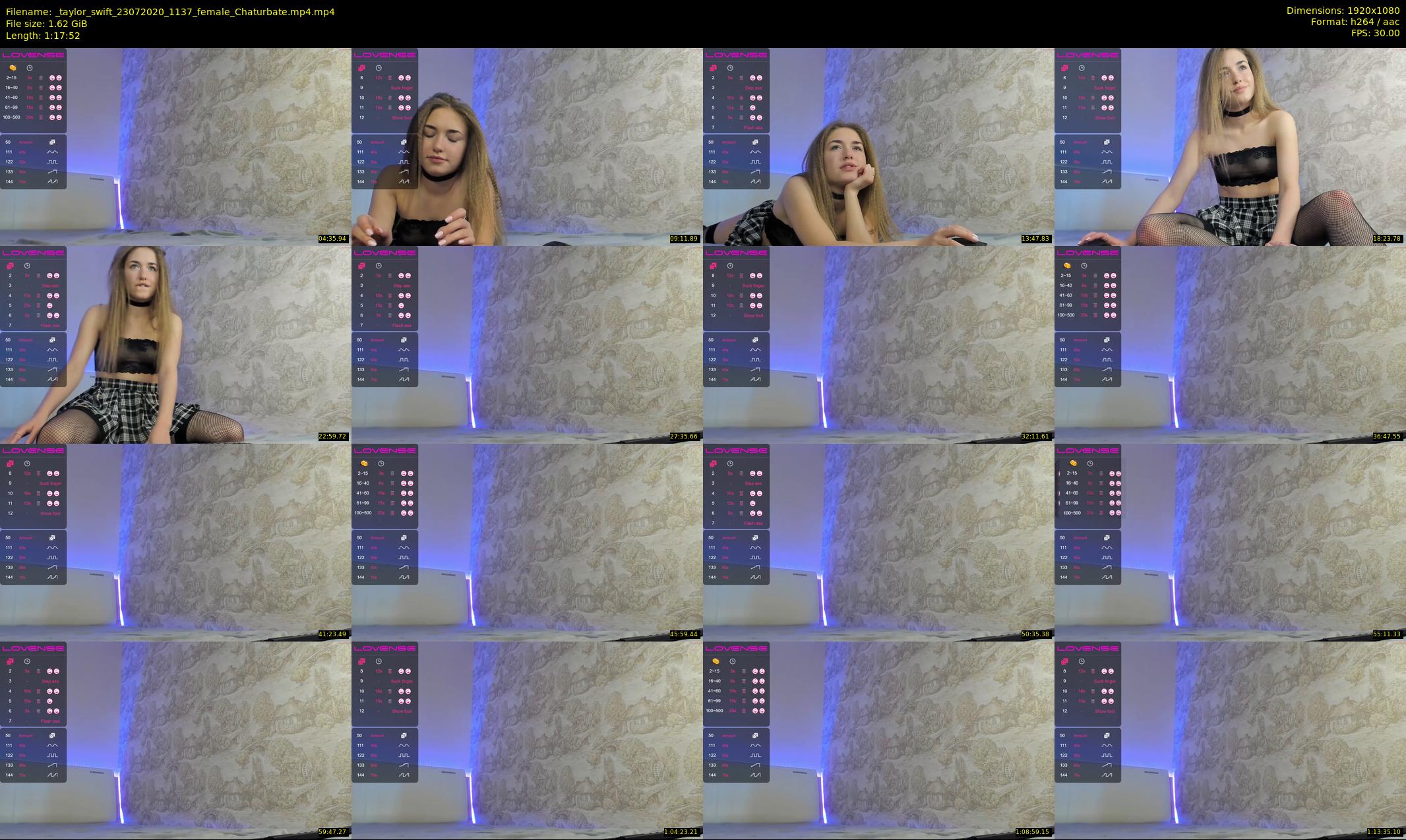 _taylor_swift — 78 minute Chaturbate female cam show recording, 1080p, Jul 23, 2020