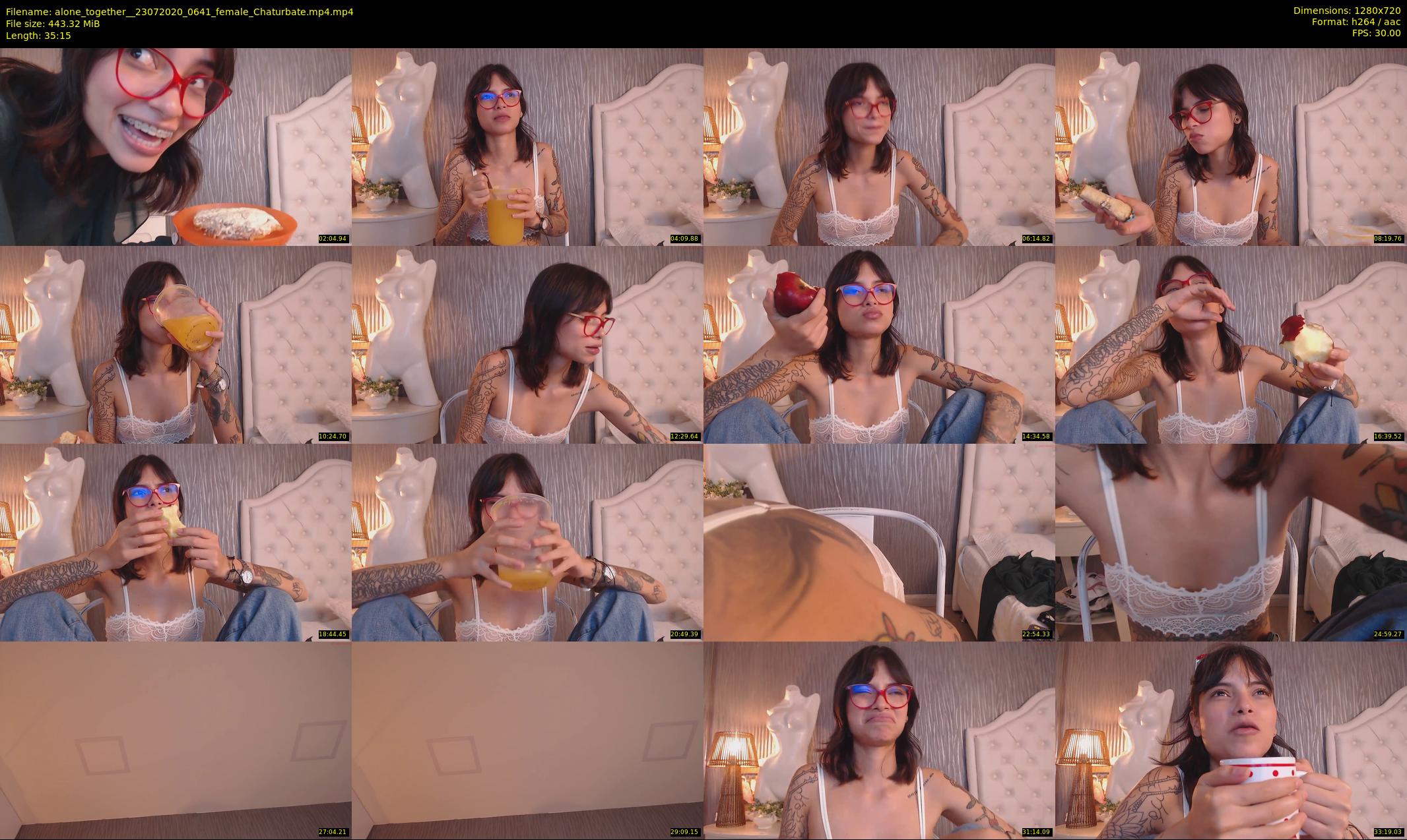 alone_together_ — 36 minute Chaturbate female cam show recording, 720p, Jul 23, 2020