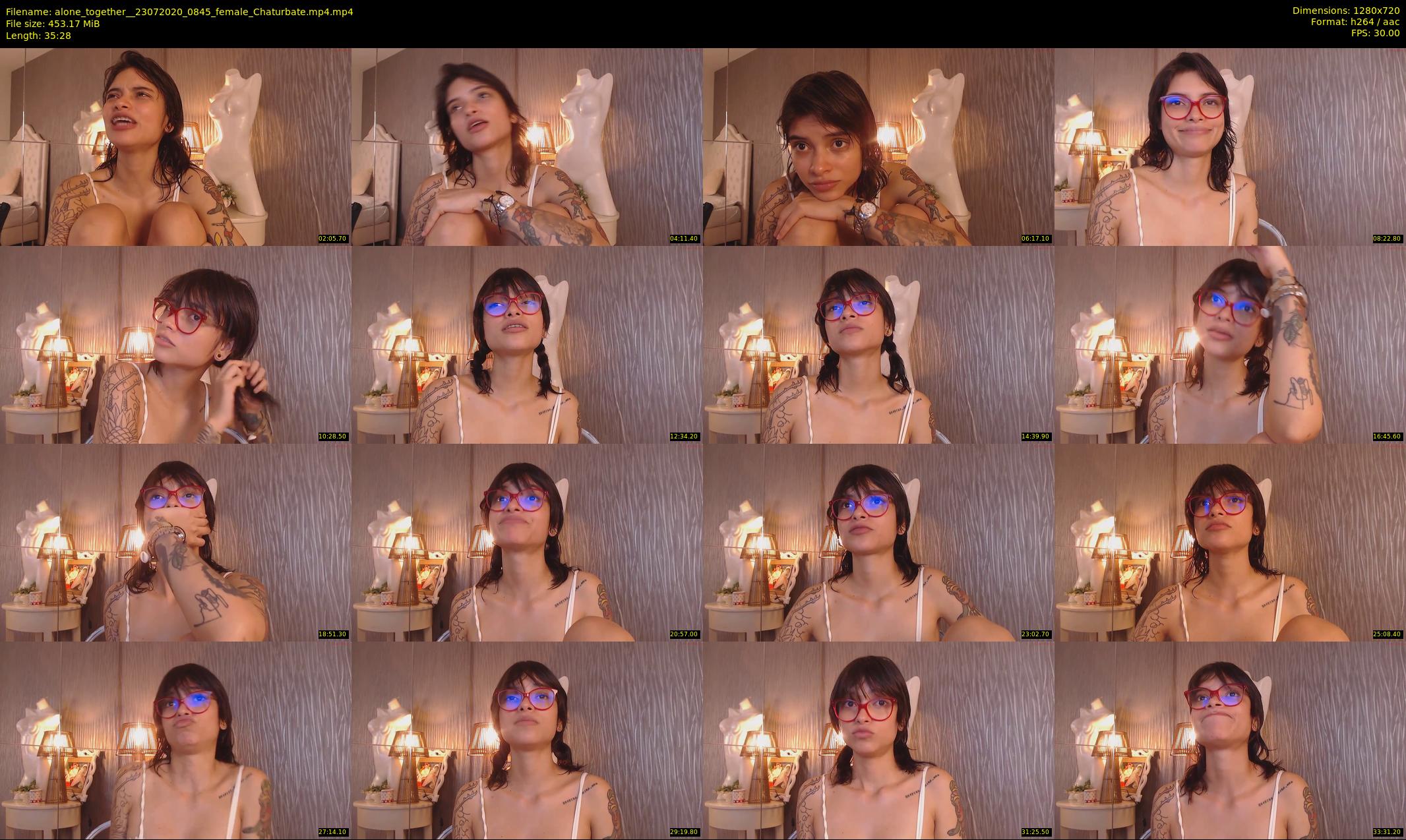 alone_together_ — 36 minute Chaturbate female cam show recording, 720p, Jul 23, 2020