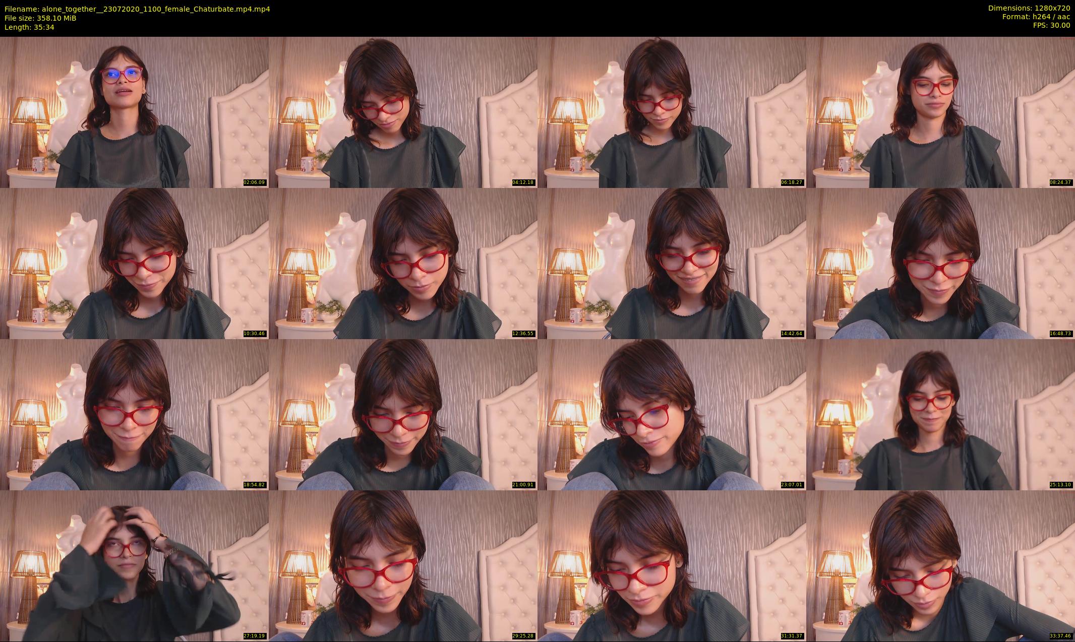 alone_together_ — 36 minute Chaturbate female cam show recording, 720p, Jul 23, 2020