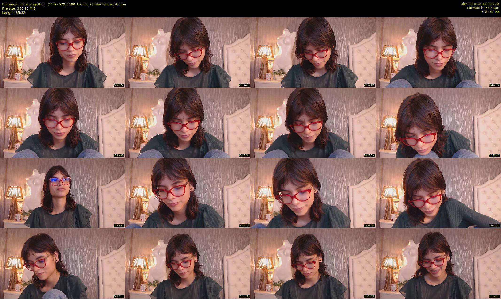 alone_together_ — 36 minute Chaturbate female cam show recording, 720p, Jul 23, 2020