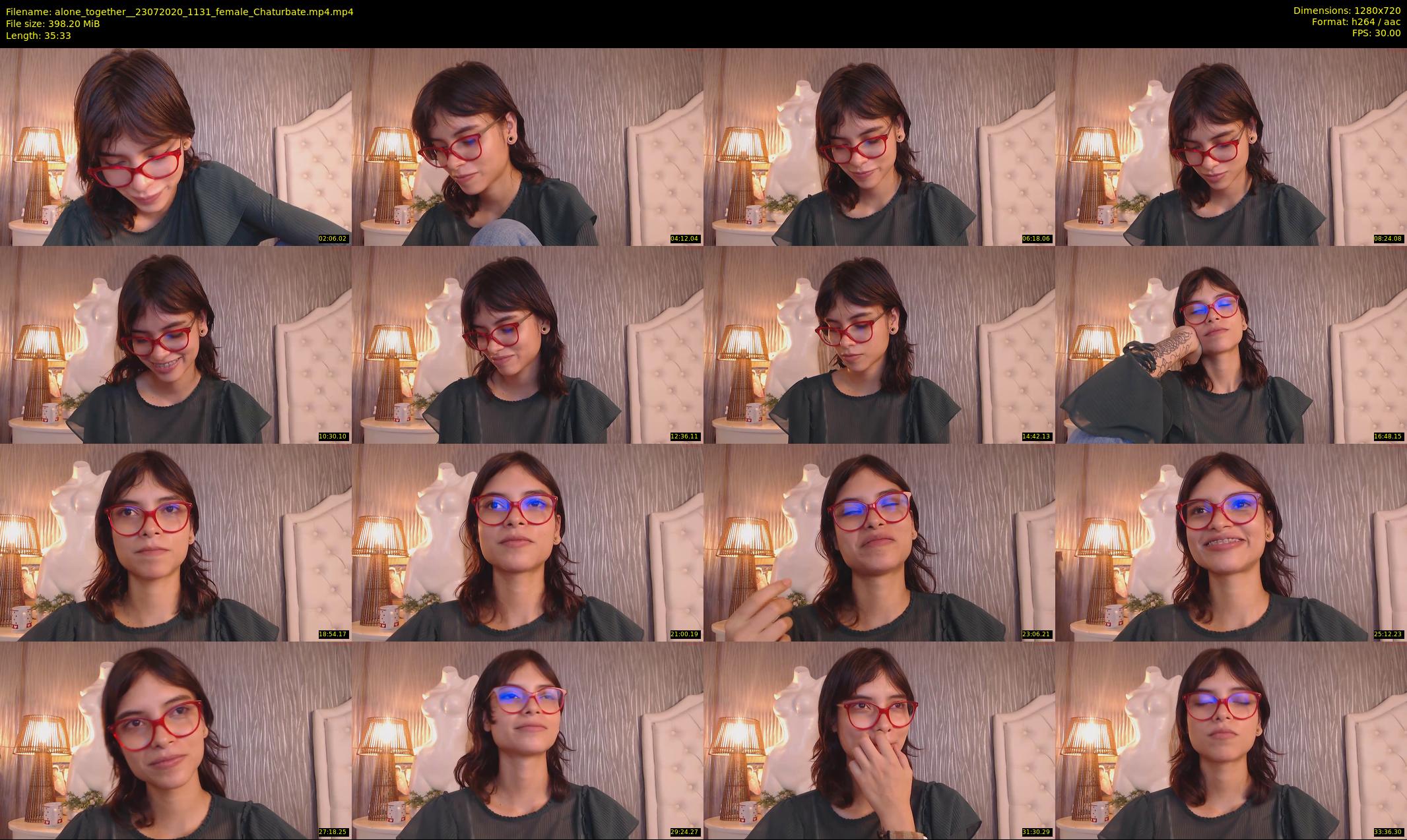 alone_together_ — 36 minute Chaturbate female cam show recording, 720p, Jul 23, 2020