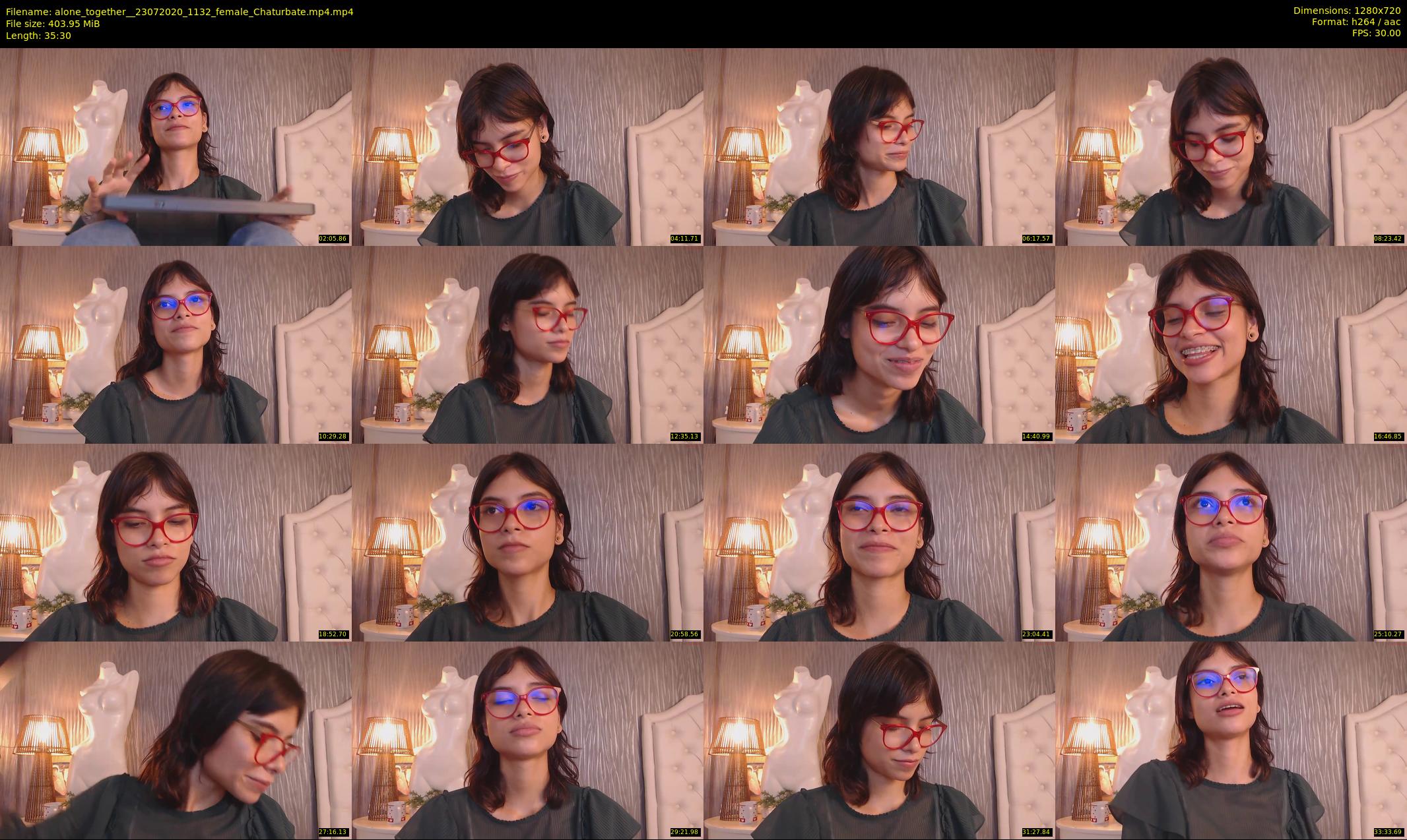 alone_together_ — 36 minute Chaturbate female cam show recording, 720p, Jul 23, 2020