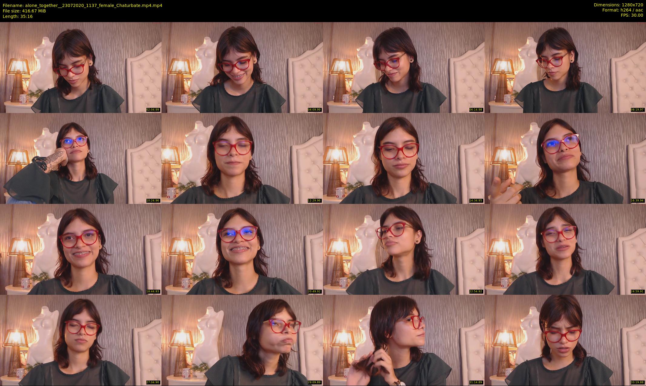 alone_together_ — 36 minute Chaturbate female cam show recording, 720p, Jul 23, 2020