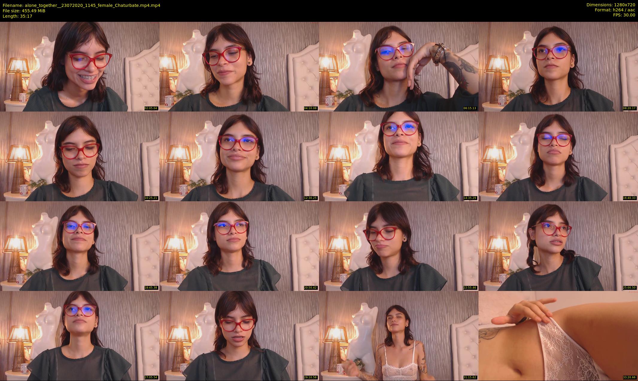alone_together_ — 36 minute Chaturbate female cam show recording, 720p, Jul 23, 2020