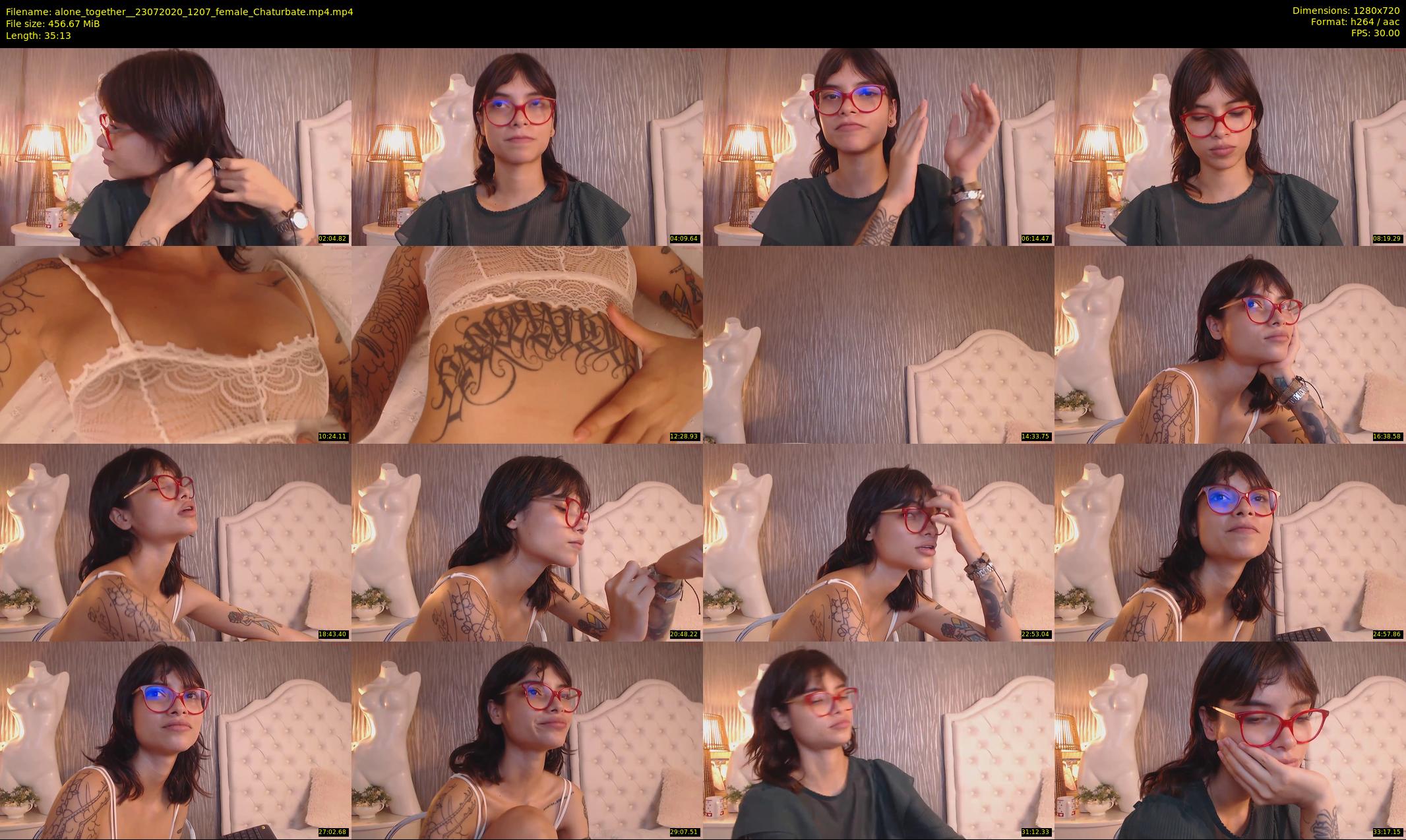 alone_together_ — 36 minute Chaturbate female cam show recording, 720p, Jul 23, 2020