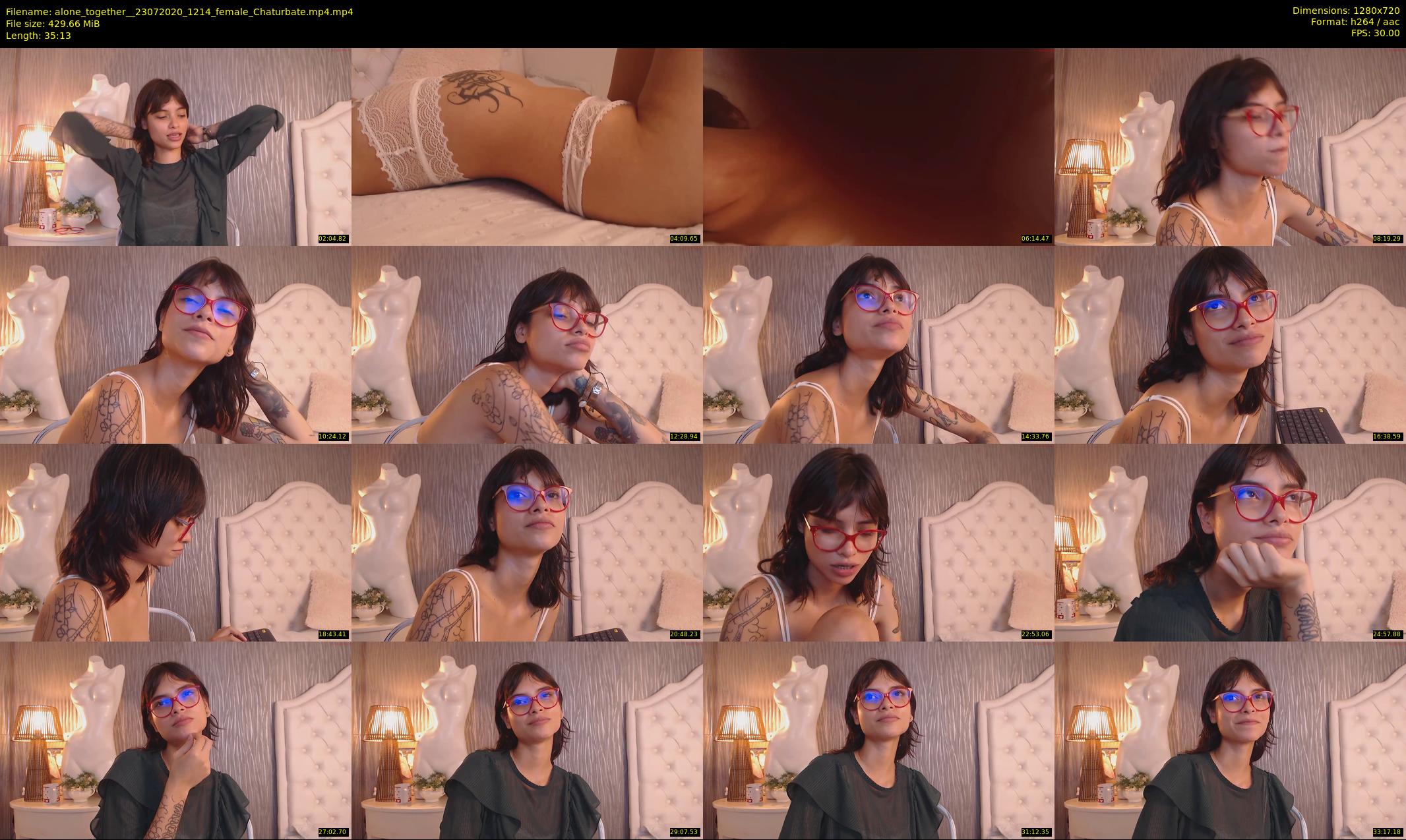 alone_together_ — 36 minute Chaturbate female cam show recording, 720p, Jul 23, 2020