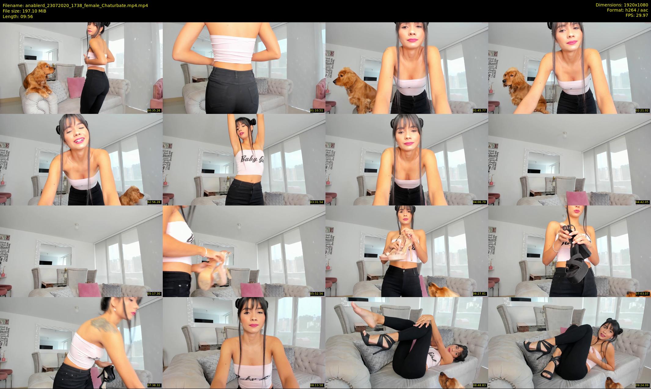 anablerd — 10 minute Chaturbate female cam show recording, 1080p, Jul 23, 2020