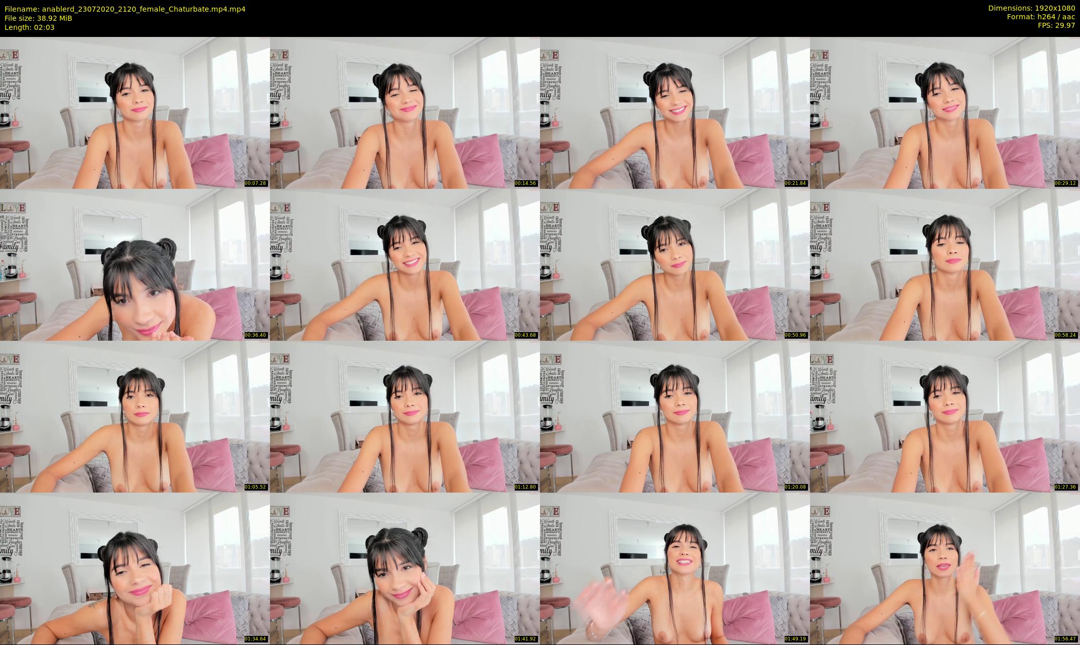anablerd — 3 minute Chaturbate female cam show recording, 1080p, Jul 23, 2020
