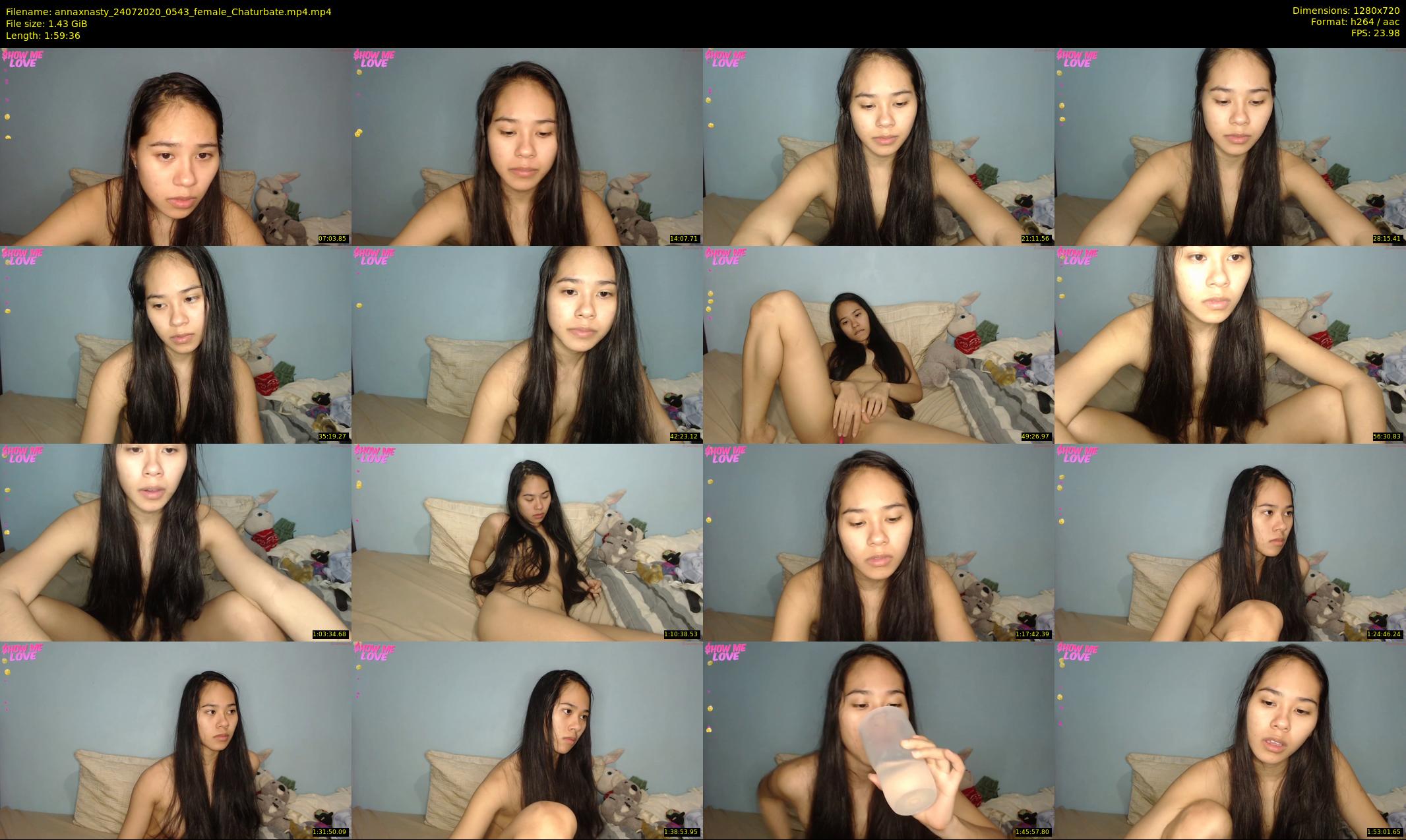 annaxnasty — 120 minute Chaturbate female cam show recording, 720p, Jul 24, 2020