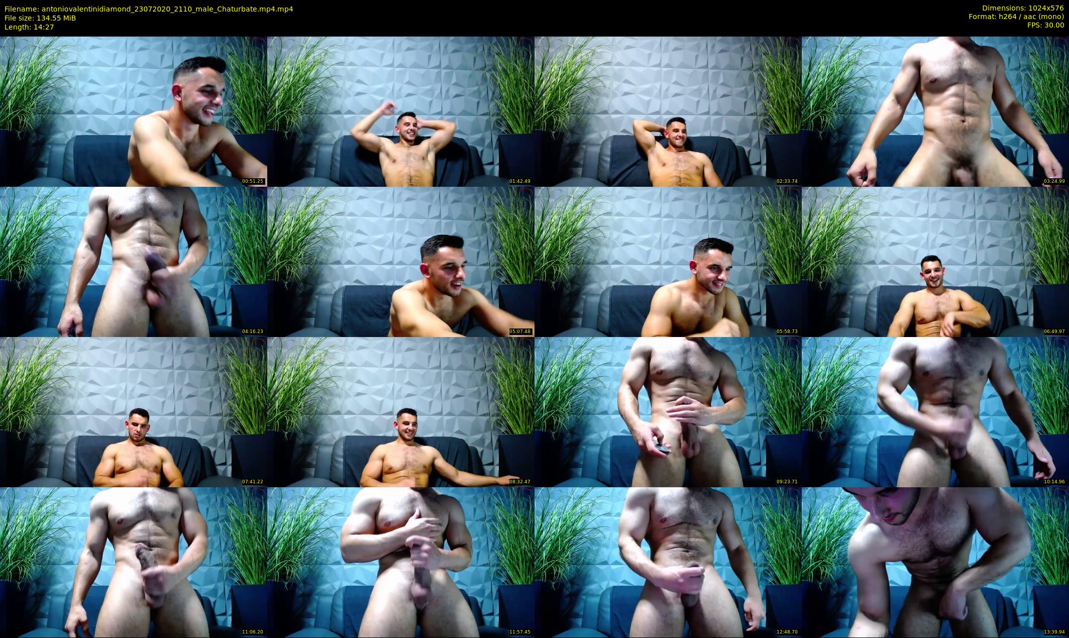 antoniovalentinidiamond — 15 minute Chaturbate male cam show recording, 480p, Jul 23, 2020