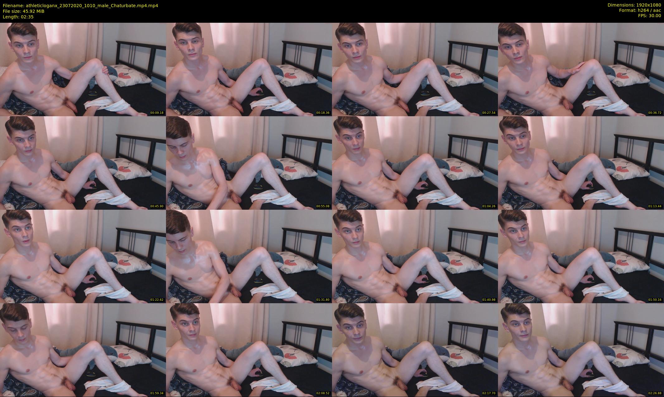 athleticloganx — 3 minute Chaturbate male cam show recording, 1080p, Jul 23, 2020