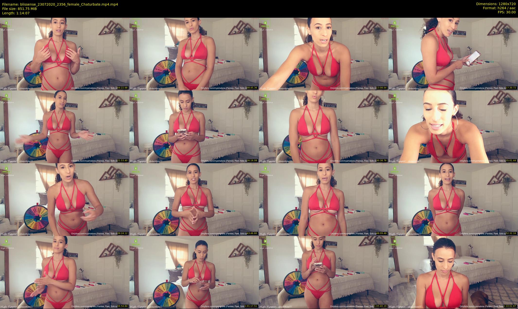 blissense — 75 minute Chaturbate female cam show recording, 720p, Jul 23, 2020