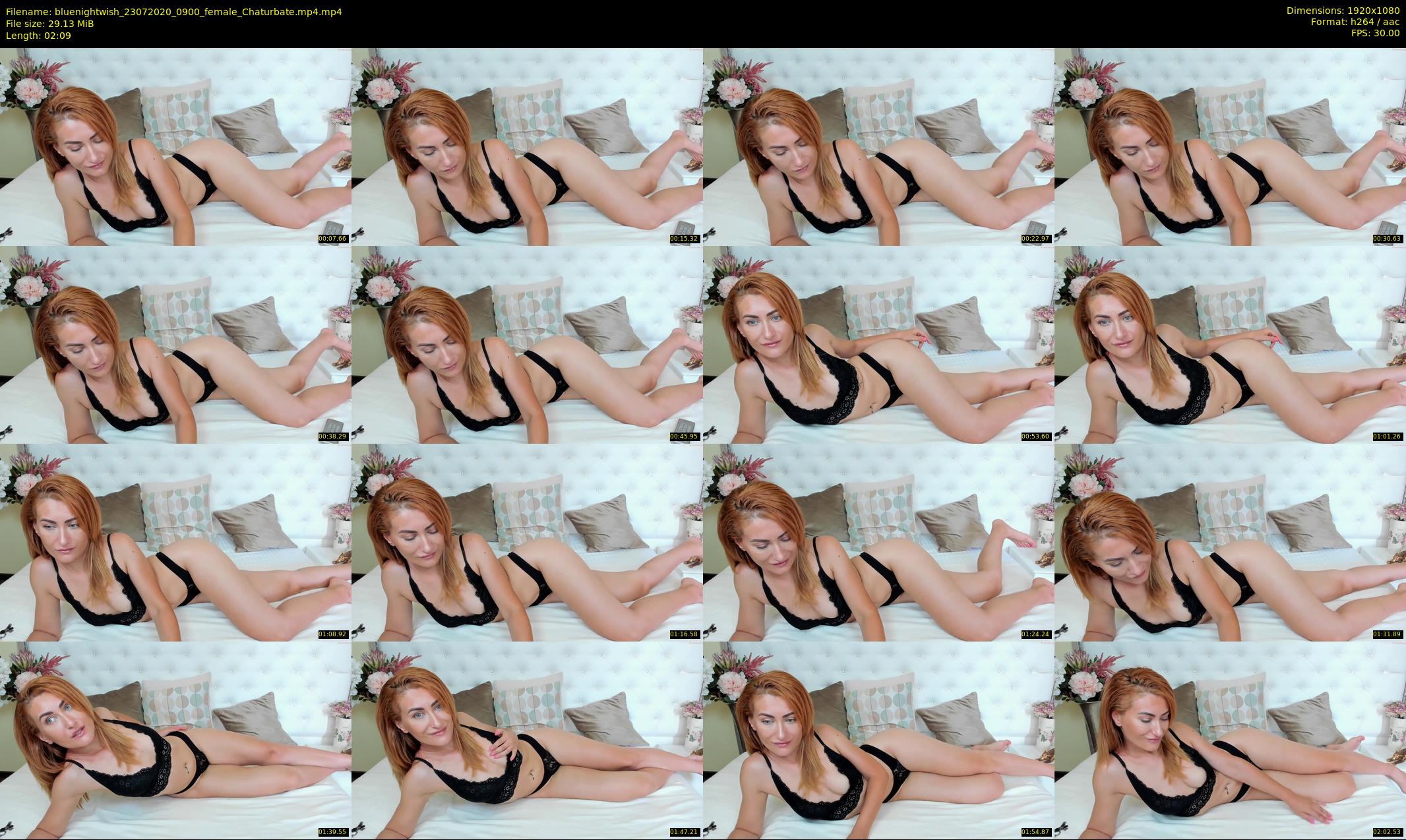 bluenightwish — 3 minute Chaturbate female cam show recording, 1080p, Jul 23, 2020