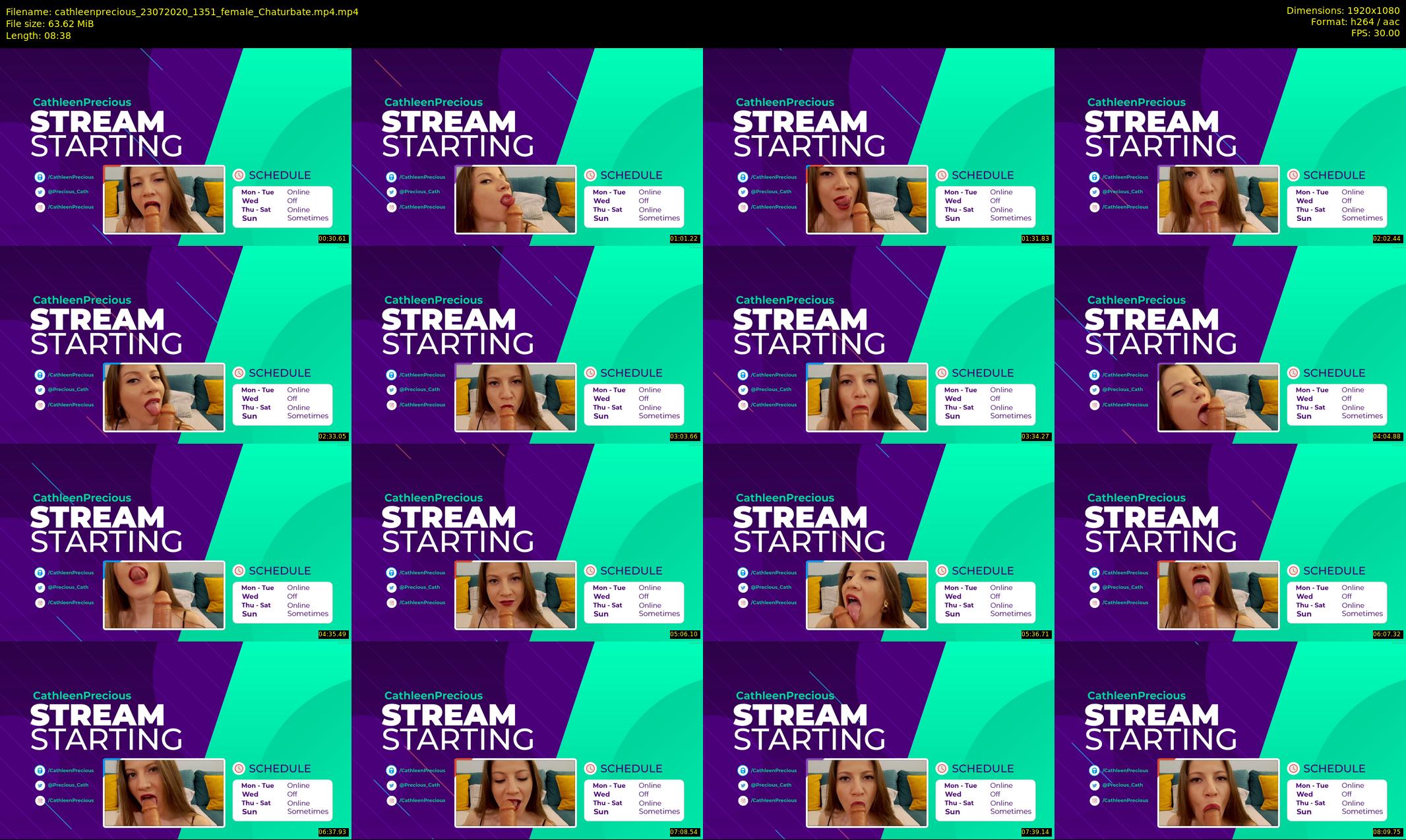 cathleenprecious — 9 minute Chaturbate female cam show recording, 1080p, Jul 23, 2020