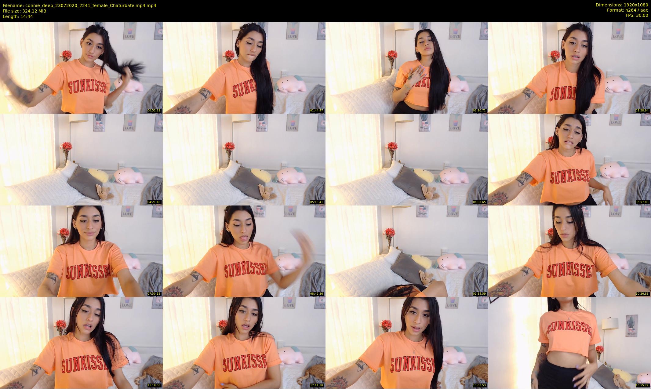 connie_deep — 15 minute Chaturbate female cam show recording, 1080p, Jul 23, 2020
