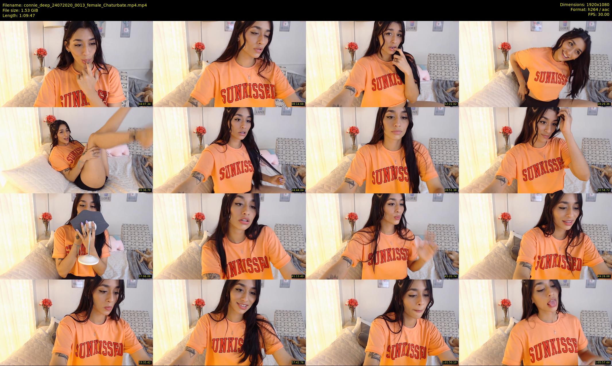 connie_deep — 70 minute Chaturbate female cam show recording, 1080p, Jul 24, 2020