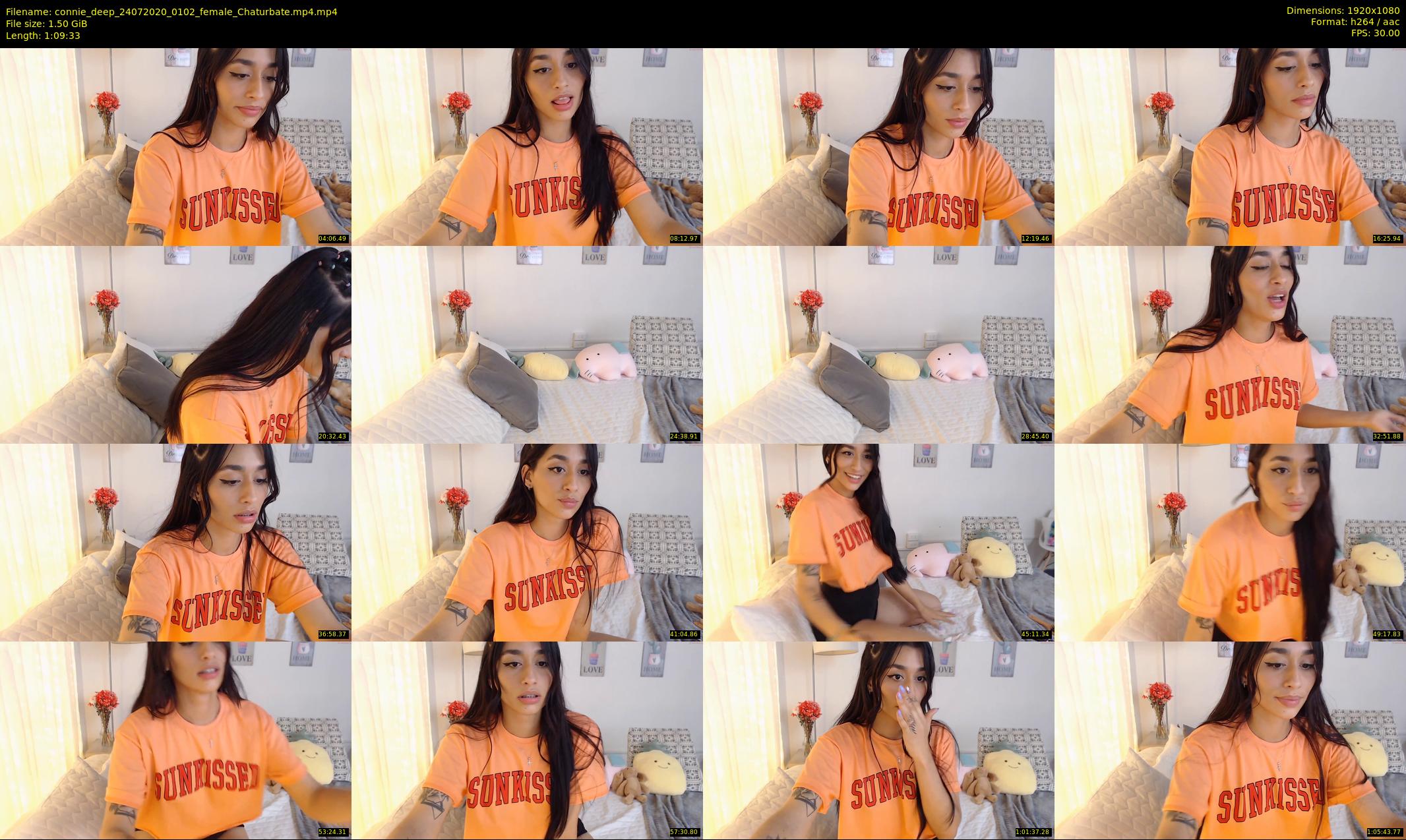 connie_deep — 70 minute Chaturbate female cam show recording, 1080p, Jul 24, 2020
