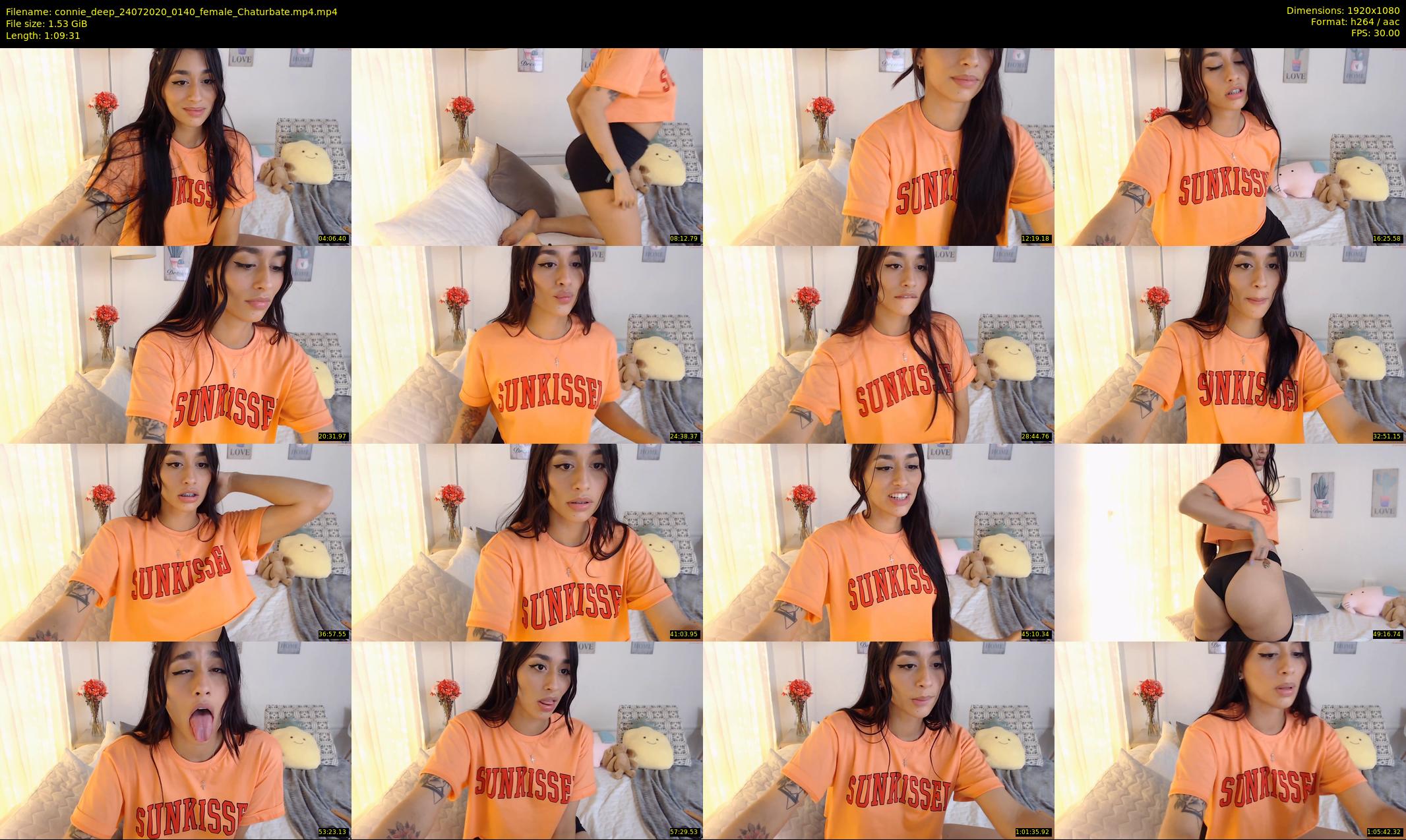 connie_deep — 70 minute Chaturbate female cam show recording, 1080p, Jul 24, 2020