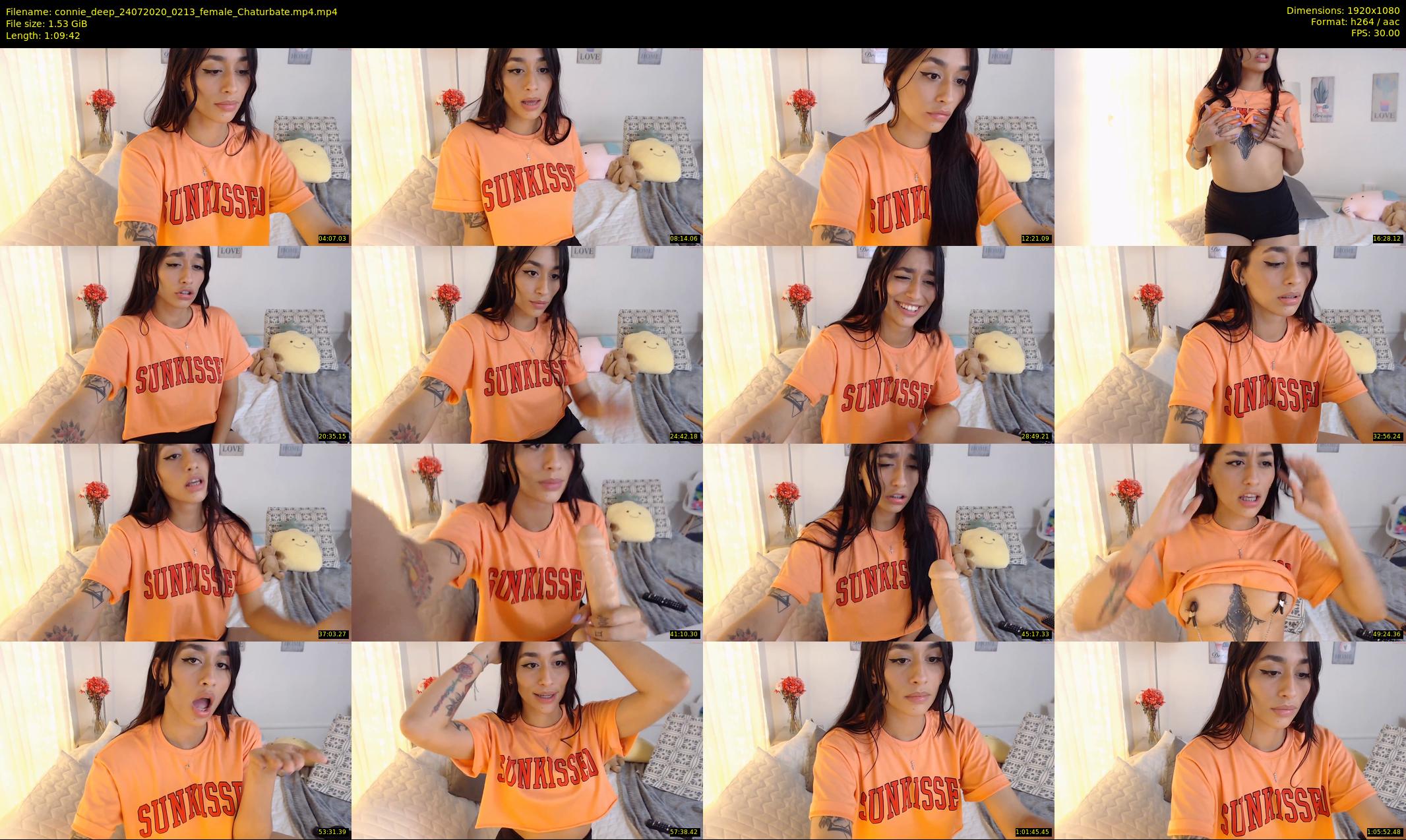 connie_deep — 70 minute Chaturbate female cam show recording, 1080p, Jul 24, 2020