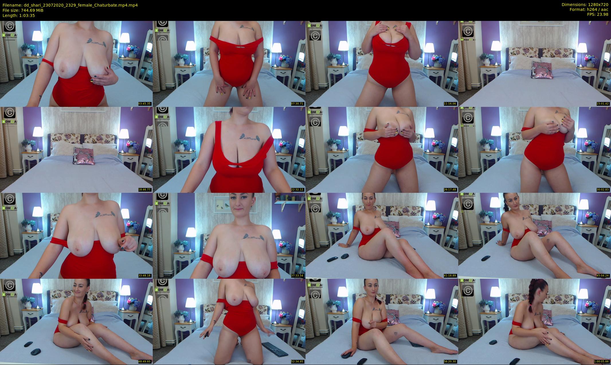dd_shari — 64 minute Chaturbate female cam show recording, 720p, Jul 23, 2020