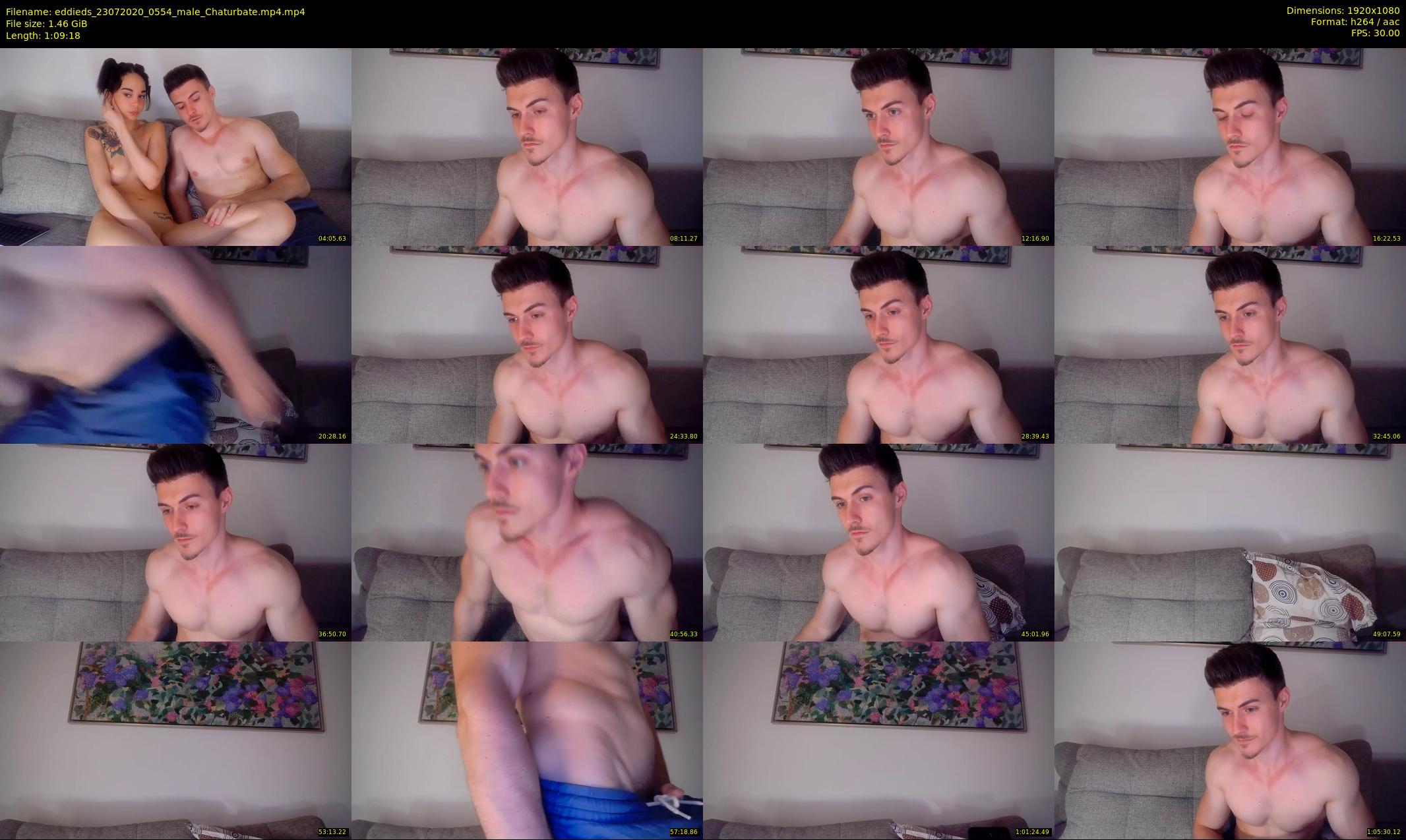 eddieds — 70 minute Chaturbate male cam show recording, 1080p, Jul 23, 2020