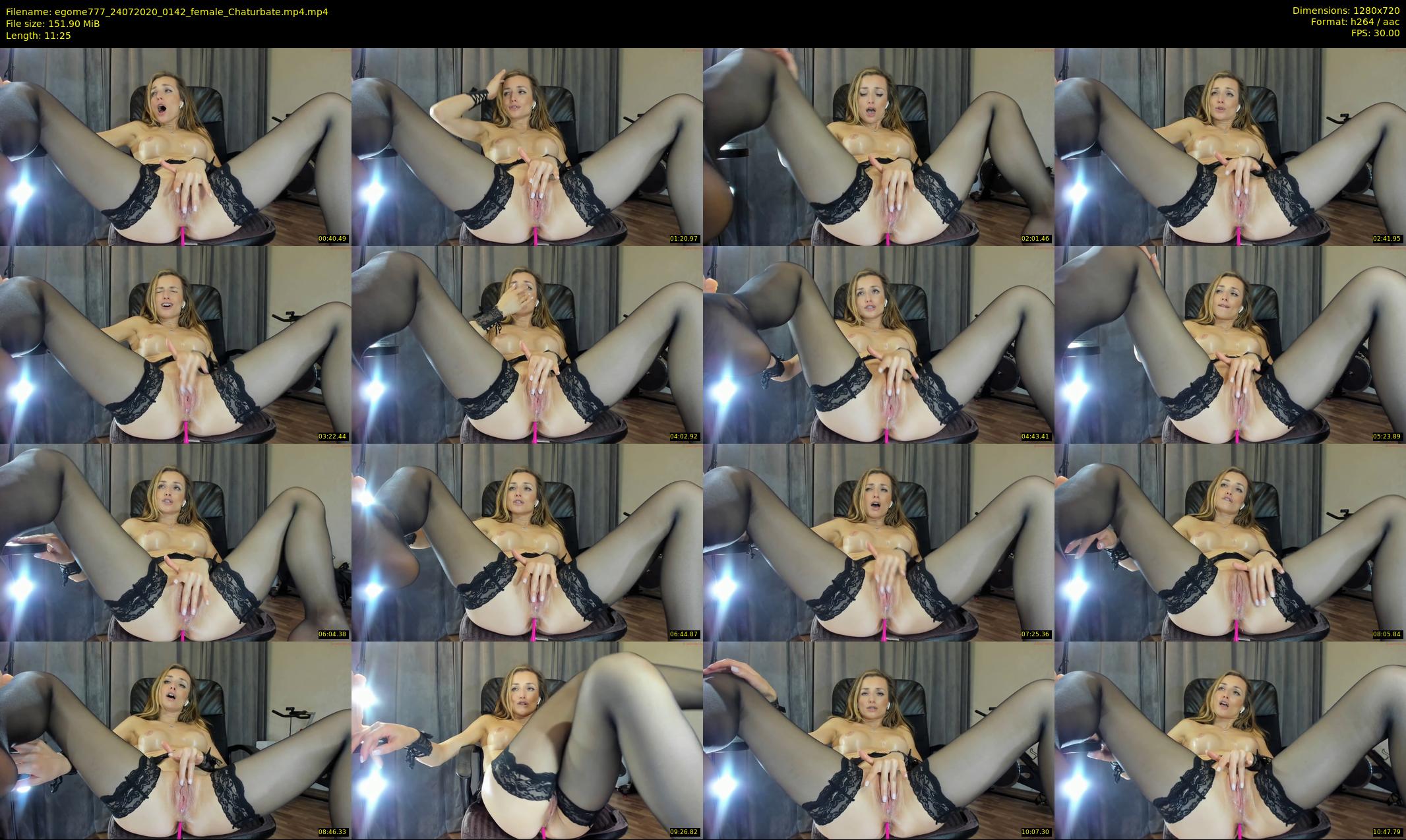 egome777 — 12 minute Chaturbate female cam show recording, 720p, Jul 24, 2020
