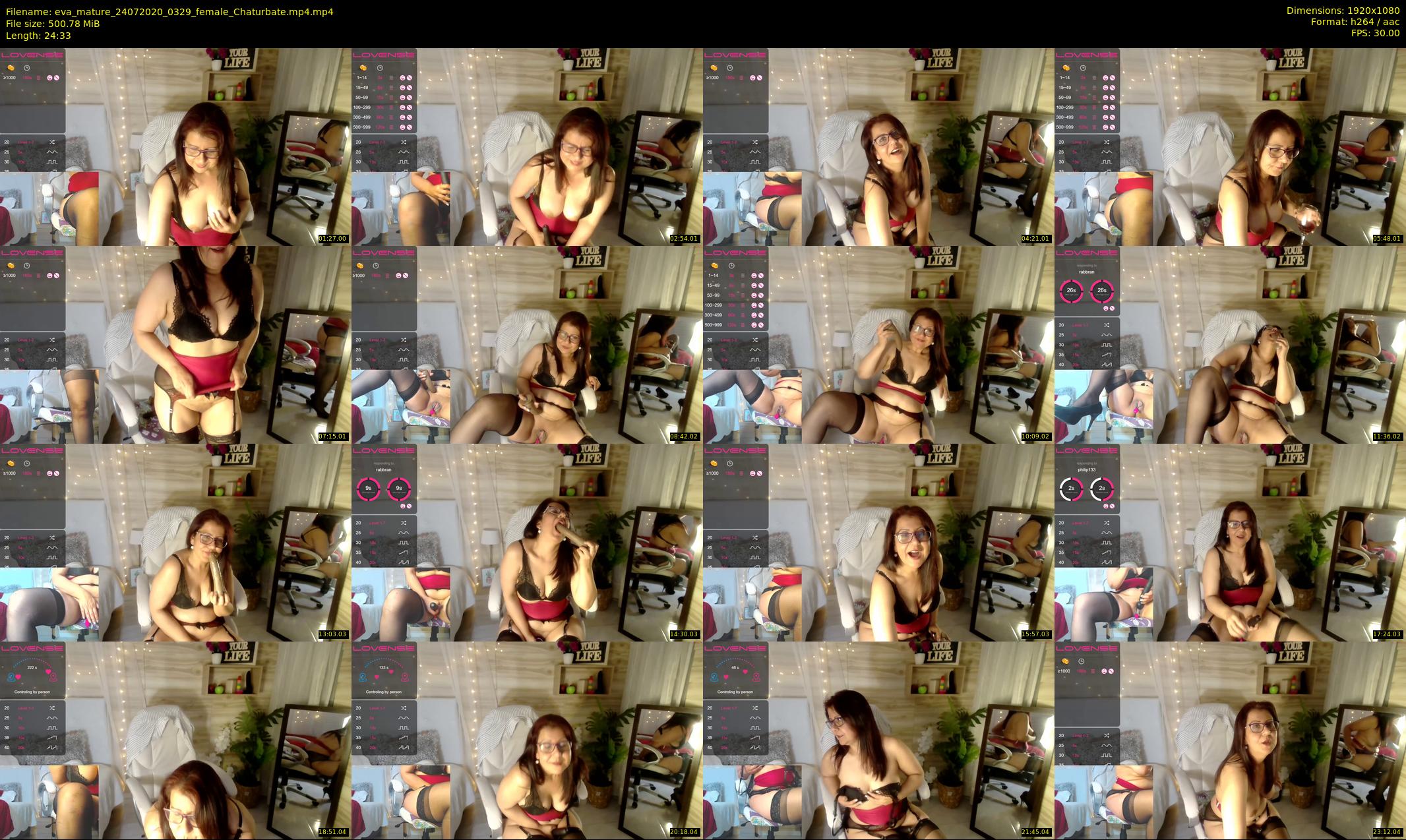 eva_mature — 25 minute Chaturbate female cam show recording, 1080p, Jul 24, 2020