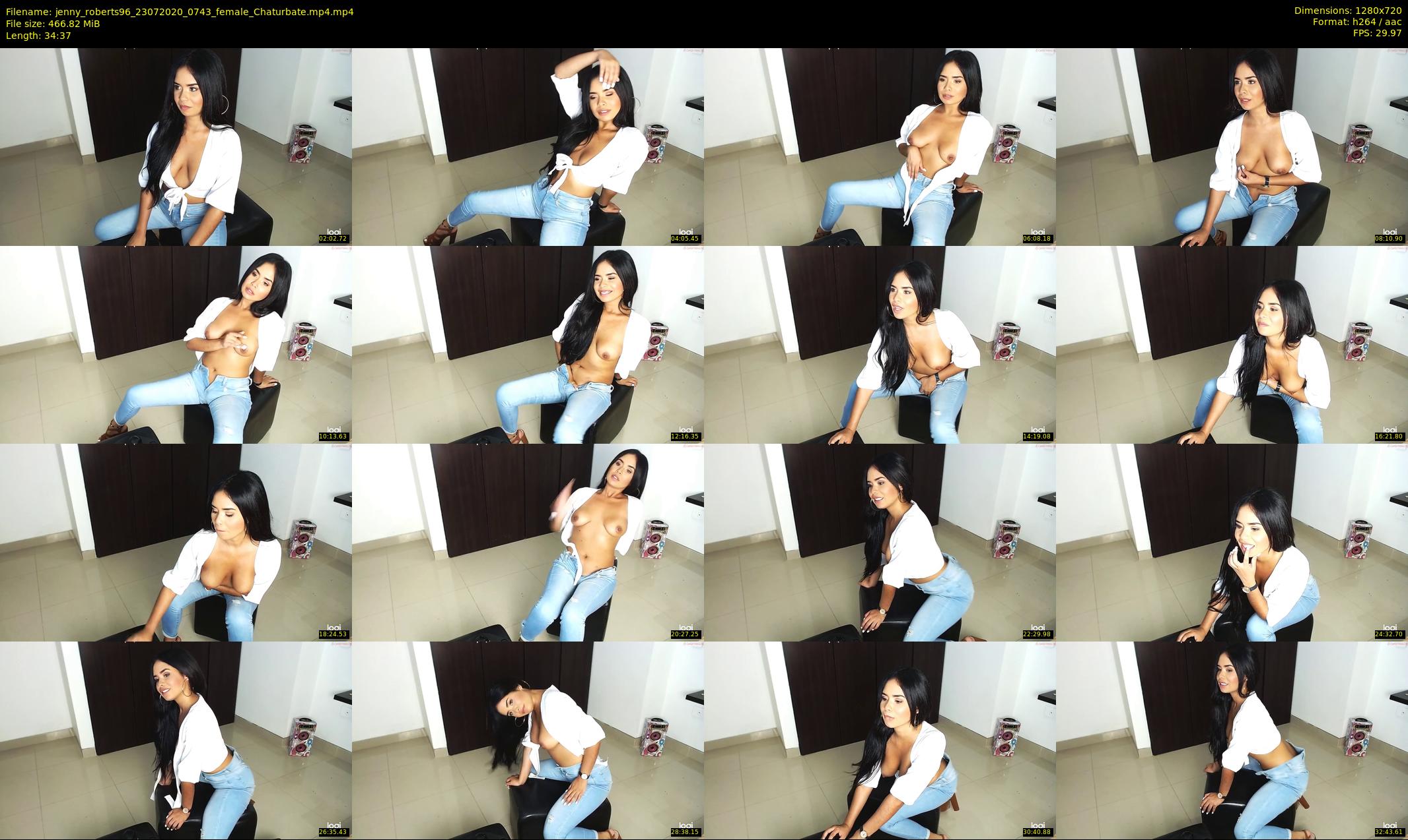 jenny_roberts96 — 35 minute Chaturbate female cam show recording, 720p, Jul 23, 2020