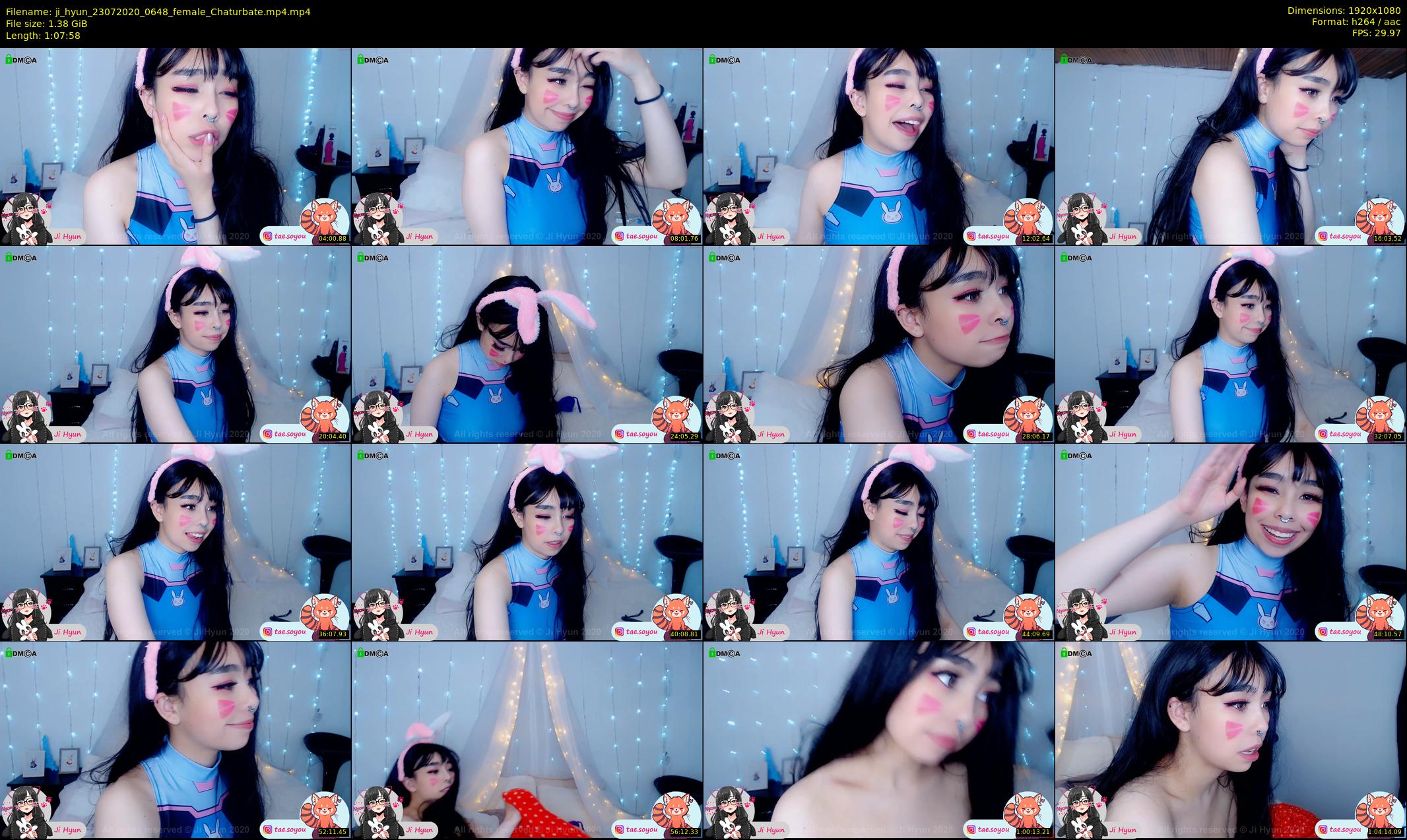 ji_hyun — 68 minute Chaturbate female cam show recording, 1080p, Jul 23, 2020