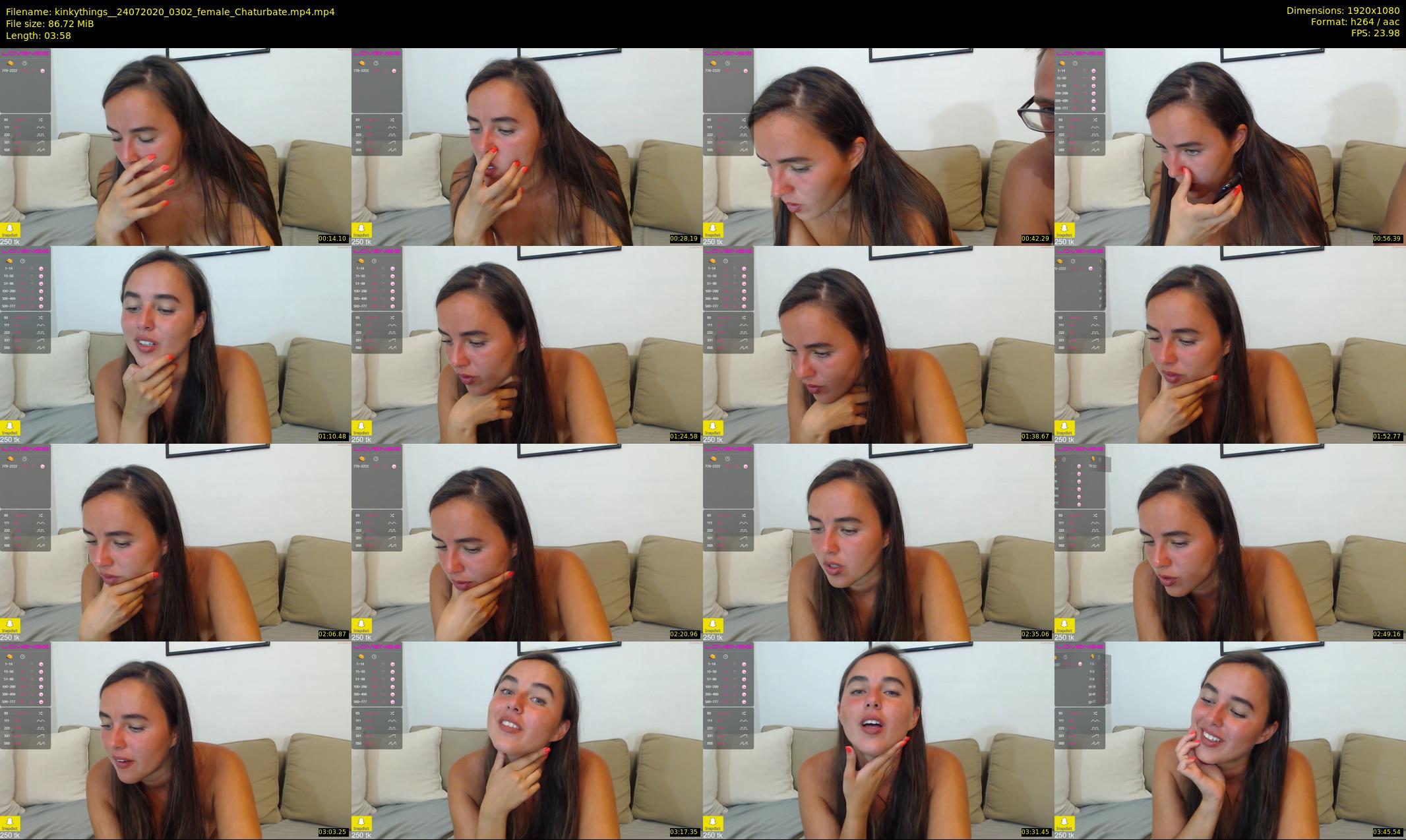 kinkythings_ — 4 minute Chaturbate couple cam show recording, 1080p, Jul 24, 2020