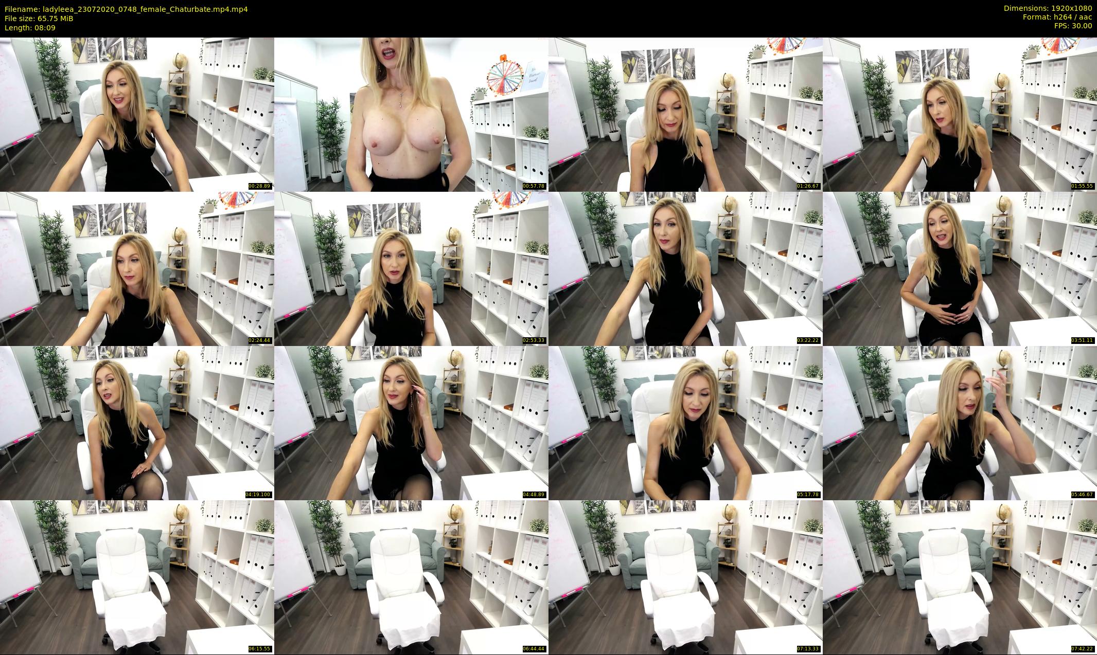 ladyleea — 9 minute Chaturbate female cam show recording, 1080p, Jul 23, 2020