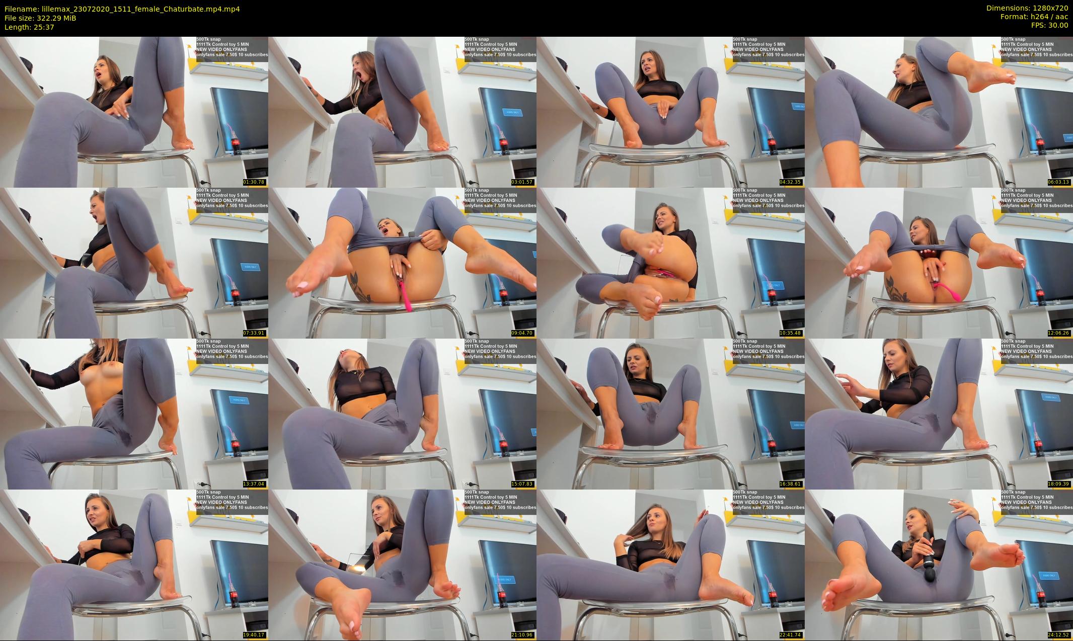 lillemax — 26 minute Chaturbate female cam show recording, 720p, Jul 23, 2020