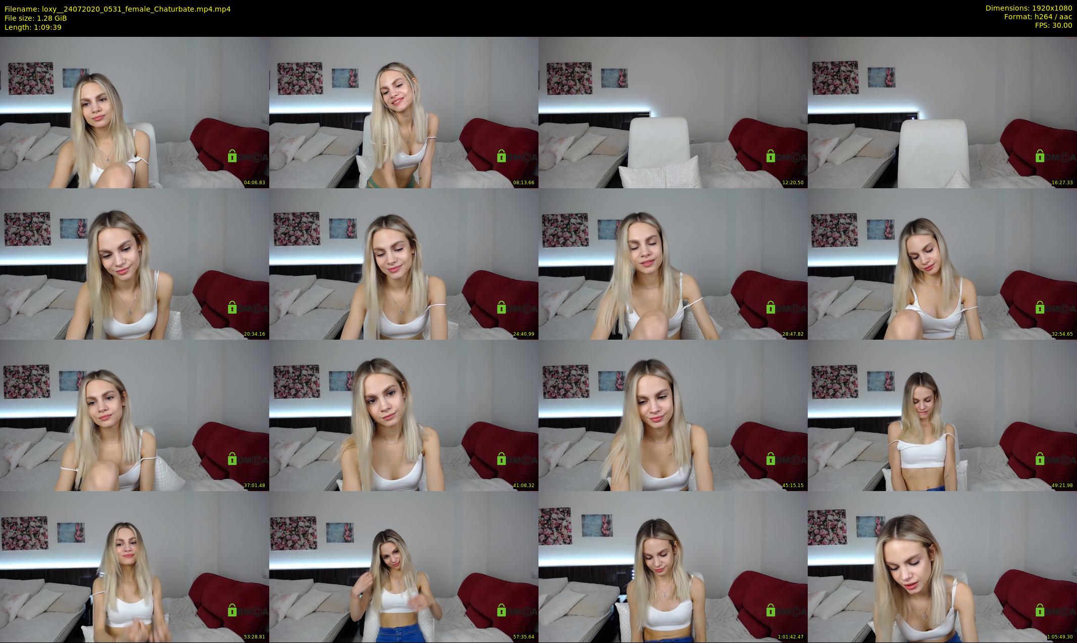 loxy_ — 70 minute Chaturbate female cam show recording, 1080p, Jul 24, 2020