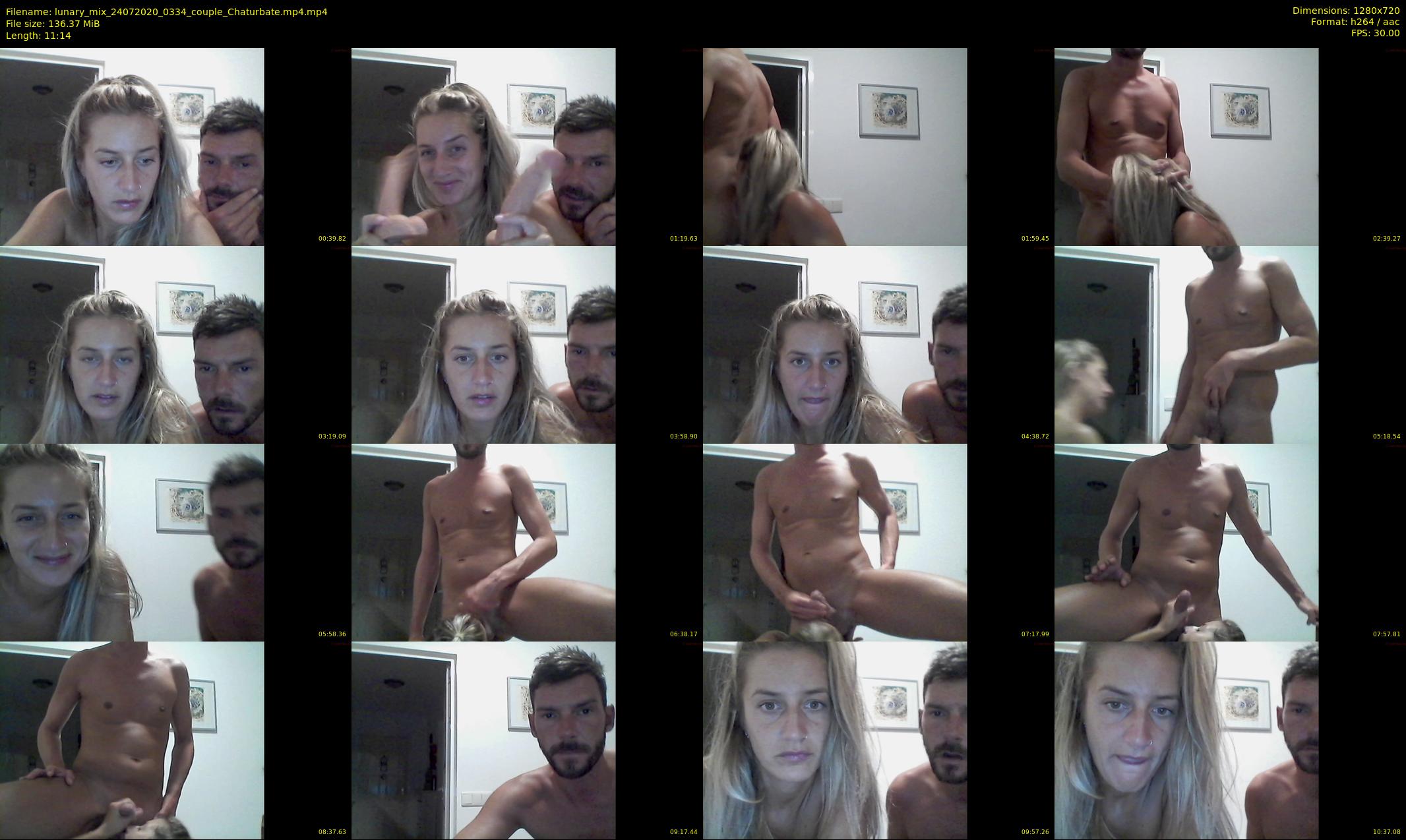 lunary_mix — 12 minute Chaturbate couple cam show recording, 720p, Jul 24, 2020