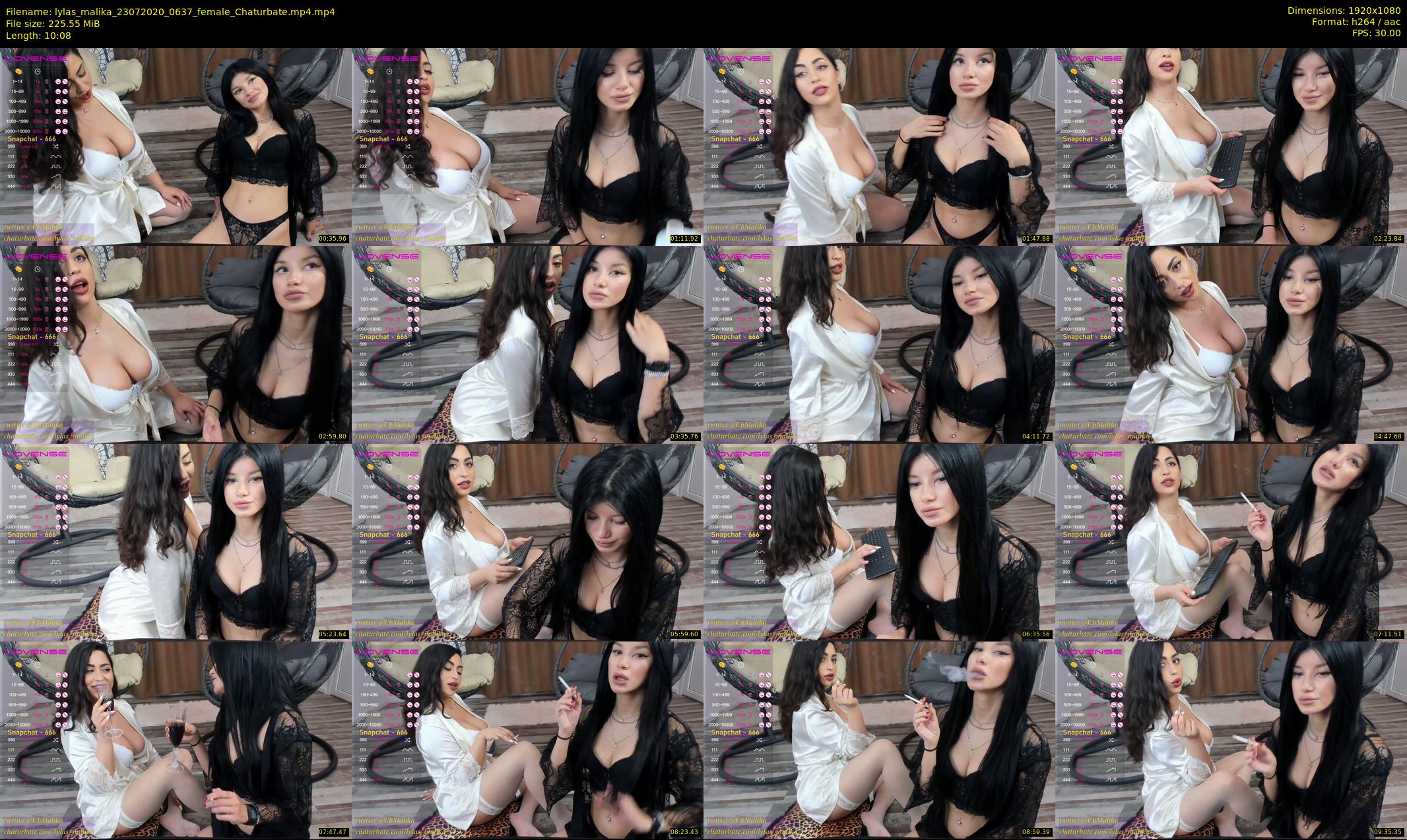 lylas_malika — 11 minute Chaturbate female cam show recording, 1080p, Jul 23, 2020