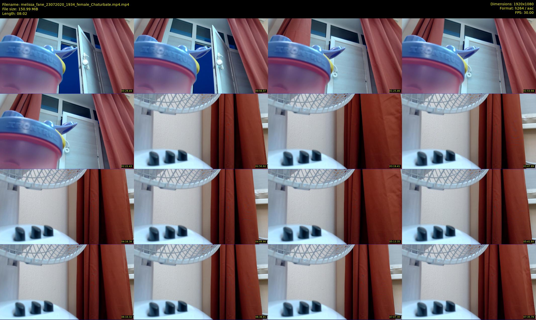 melissa_fane — 9 minute Chaturbate female cam show recording, 1080p, Jul 23, 2020